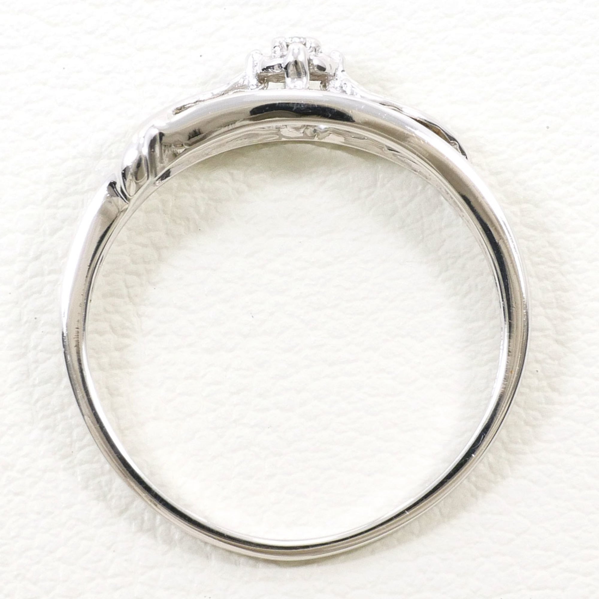 Unbranded White Gold White Gold (18K) Band Ring (Pre-Owned)