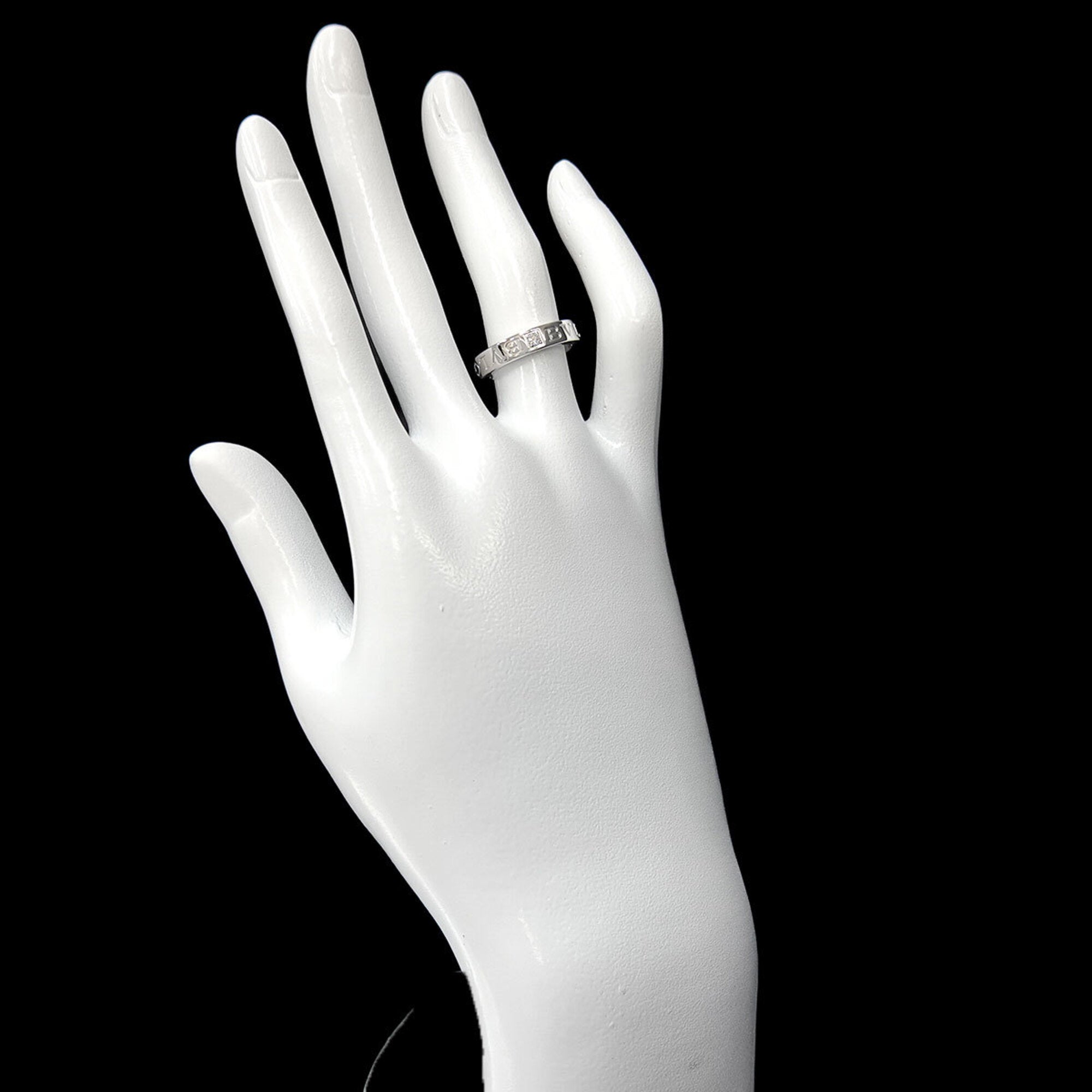 Bvlgari White Gold (18K) Band Ring (Pre-Owned)