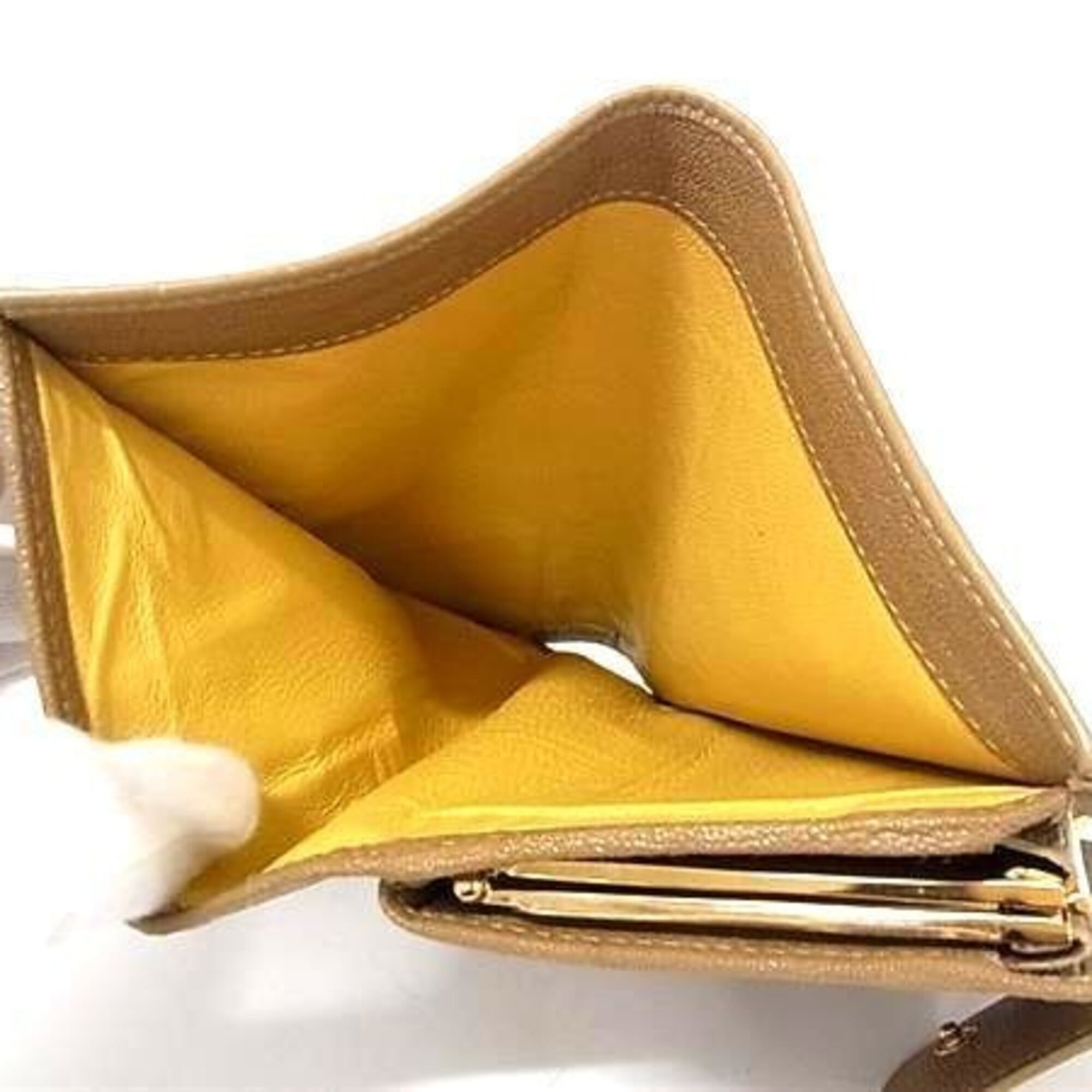Bvlgari Brown Leather Wallet (Bi-Fold) (Pre-Owned)
