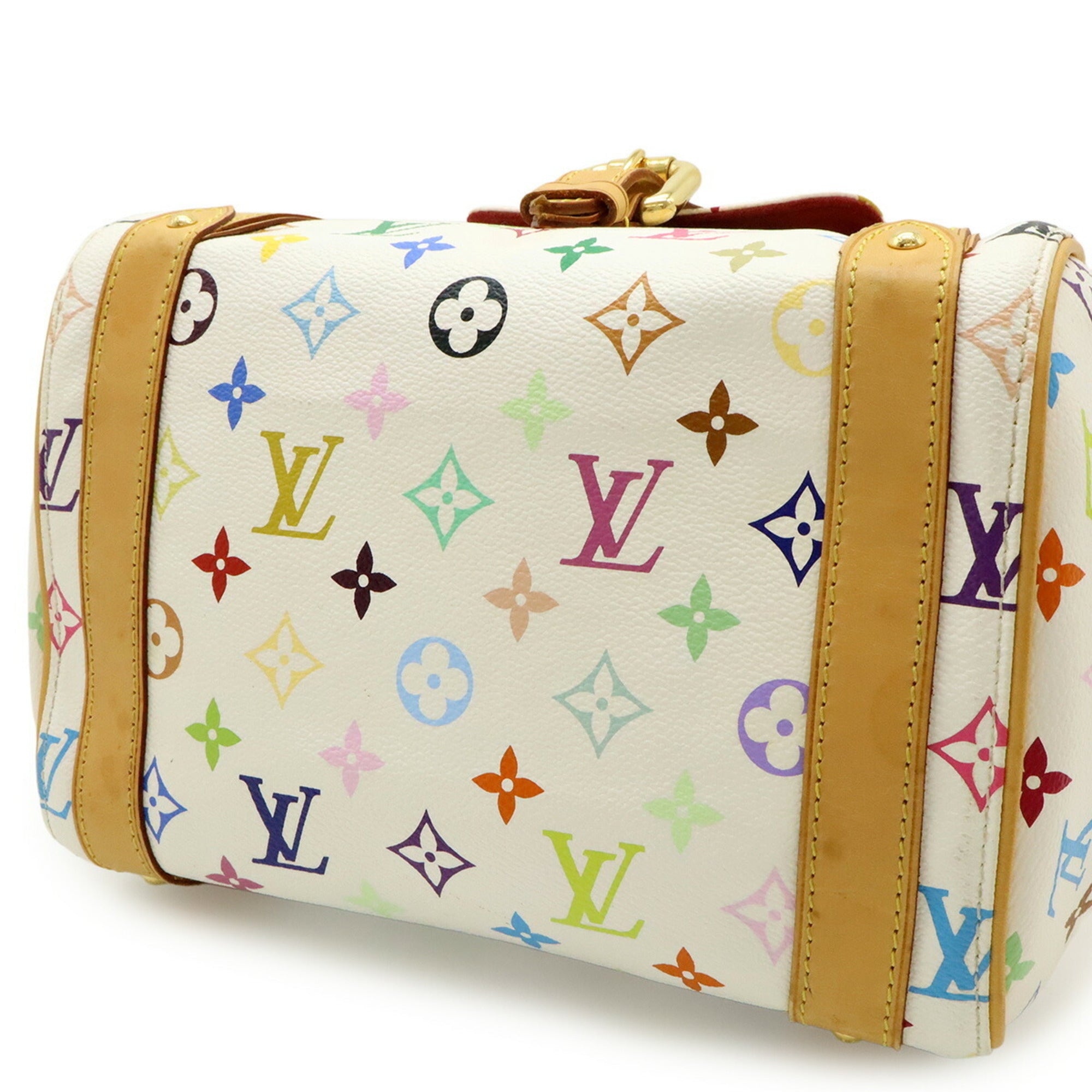 Louis Vuitton Blanc Monogram Multi-Color White Monogram Multicolore Handbag (Pre-Owned)