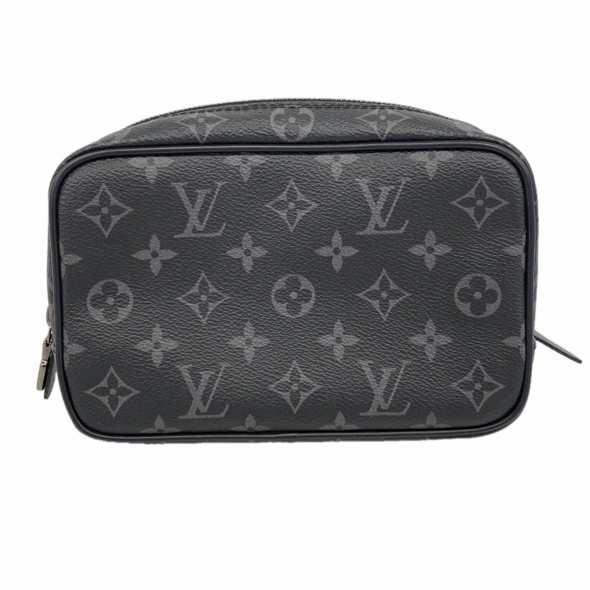 Louis Vuitton Black Gray Pouch (Pre-Owned)