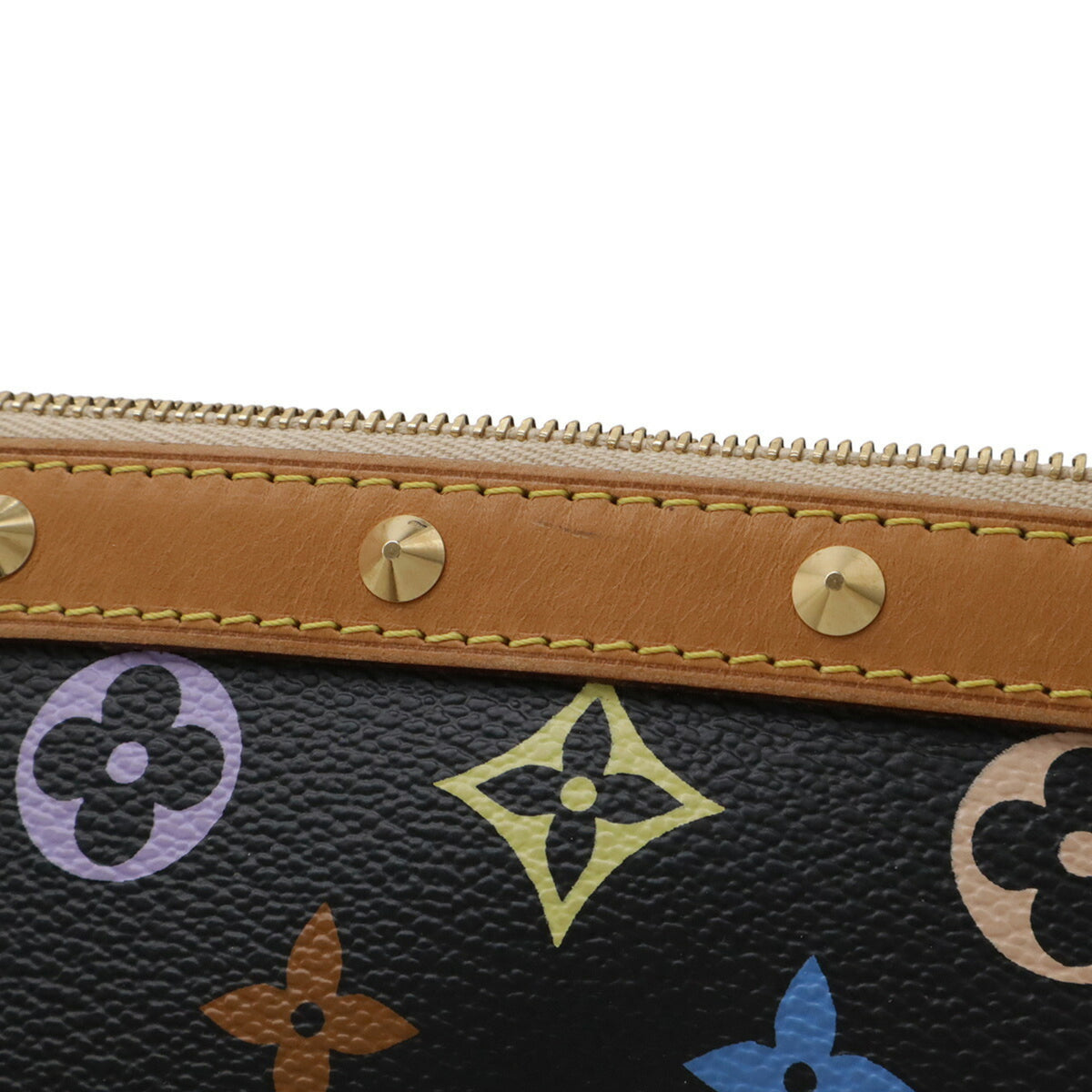 Louis Vuitton Monogram Multicolore Black Noir Monogram Multicolore Handbag Pochette (Pre-Owned)