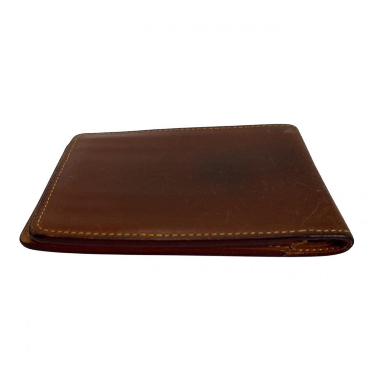 Louis Vuitton Nomad Brown Leather Wallet (Bi-Fold) (Pre-Owned)