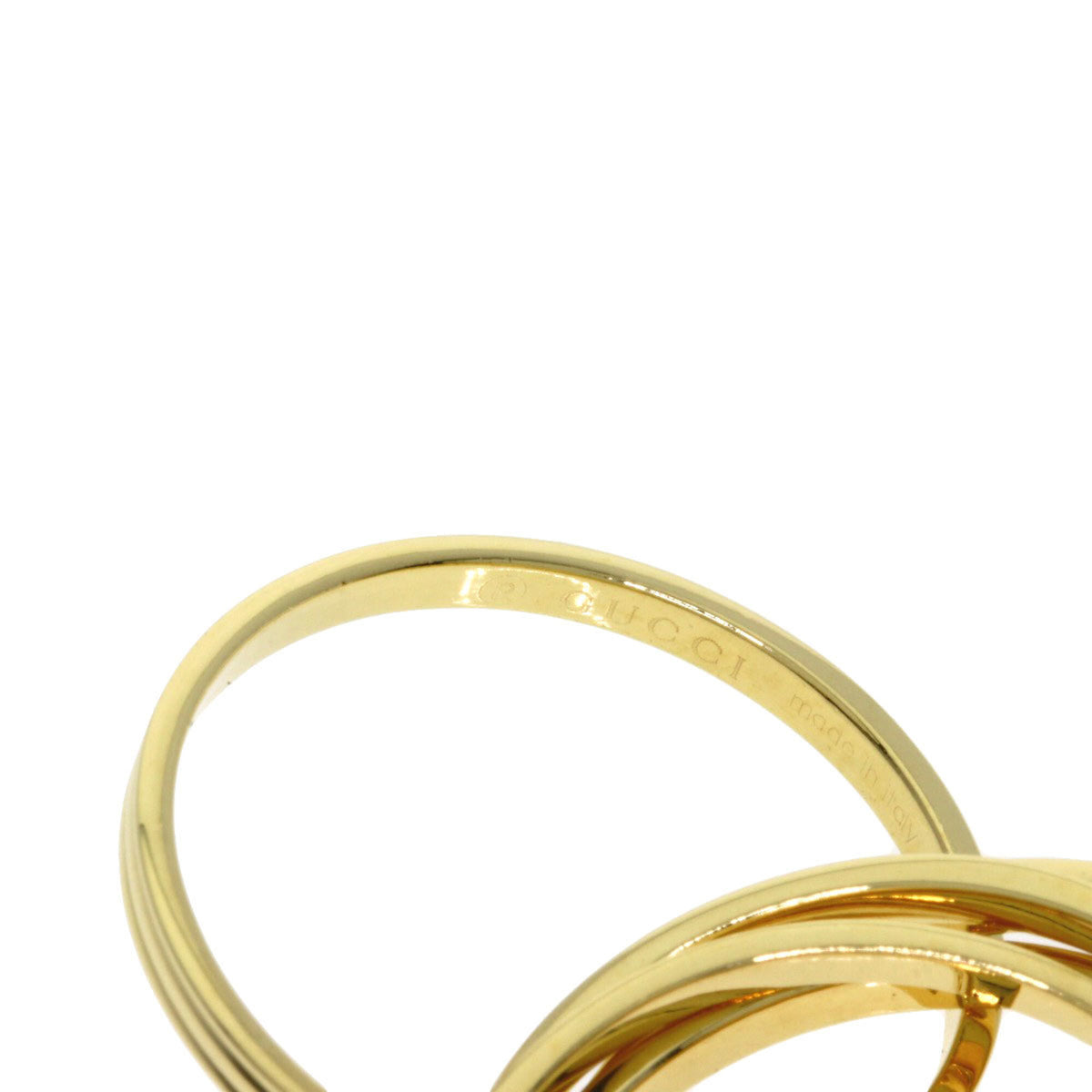 Gucci Yellow Gold (18K) Band Ring (Pre-Owned)