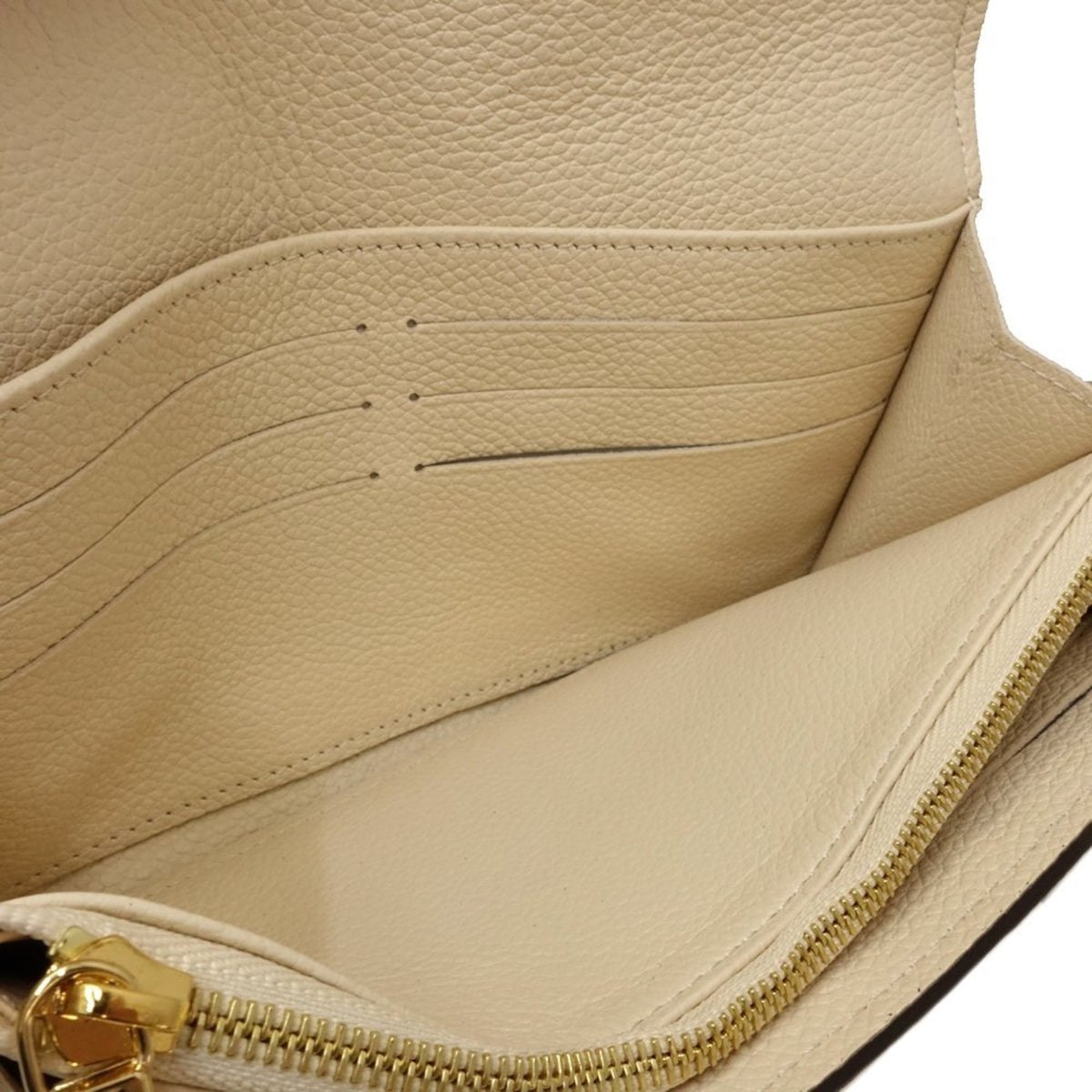 Louis Vuitton Monogram Empreinte Leather Long Wallet (Bi-Fold) (Pre-Owned)