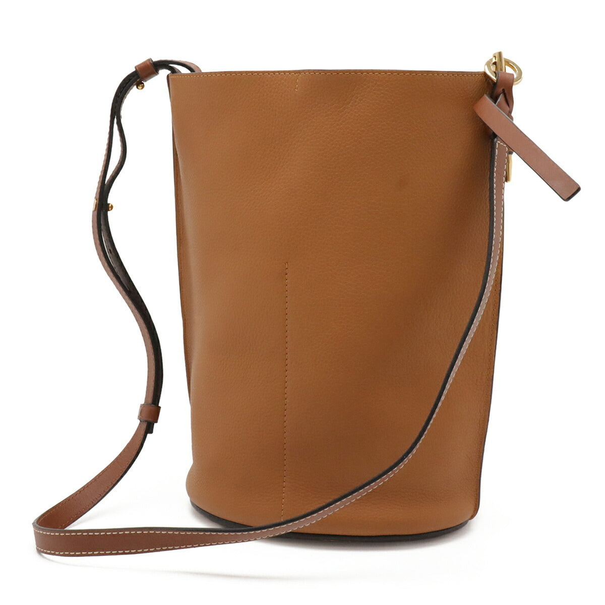 Loewe Black Brown Camel Leather Shoulder Bag (Pre-Owned)