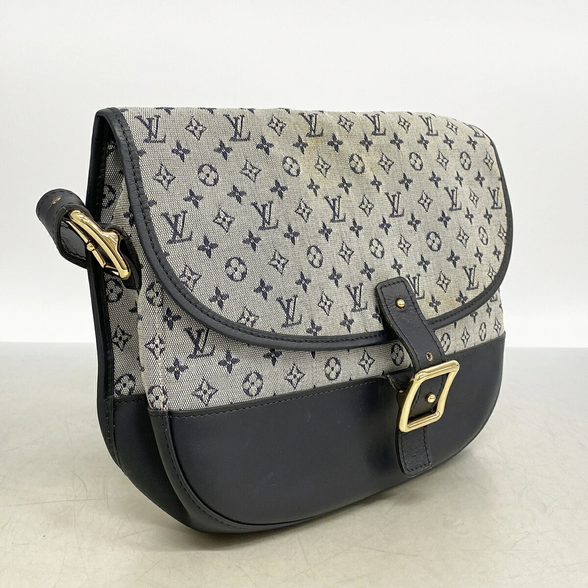 Louis Vuitton Blue Shoulder Bag (Pre-Owned)