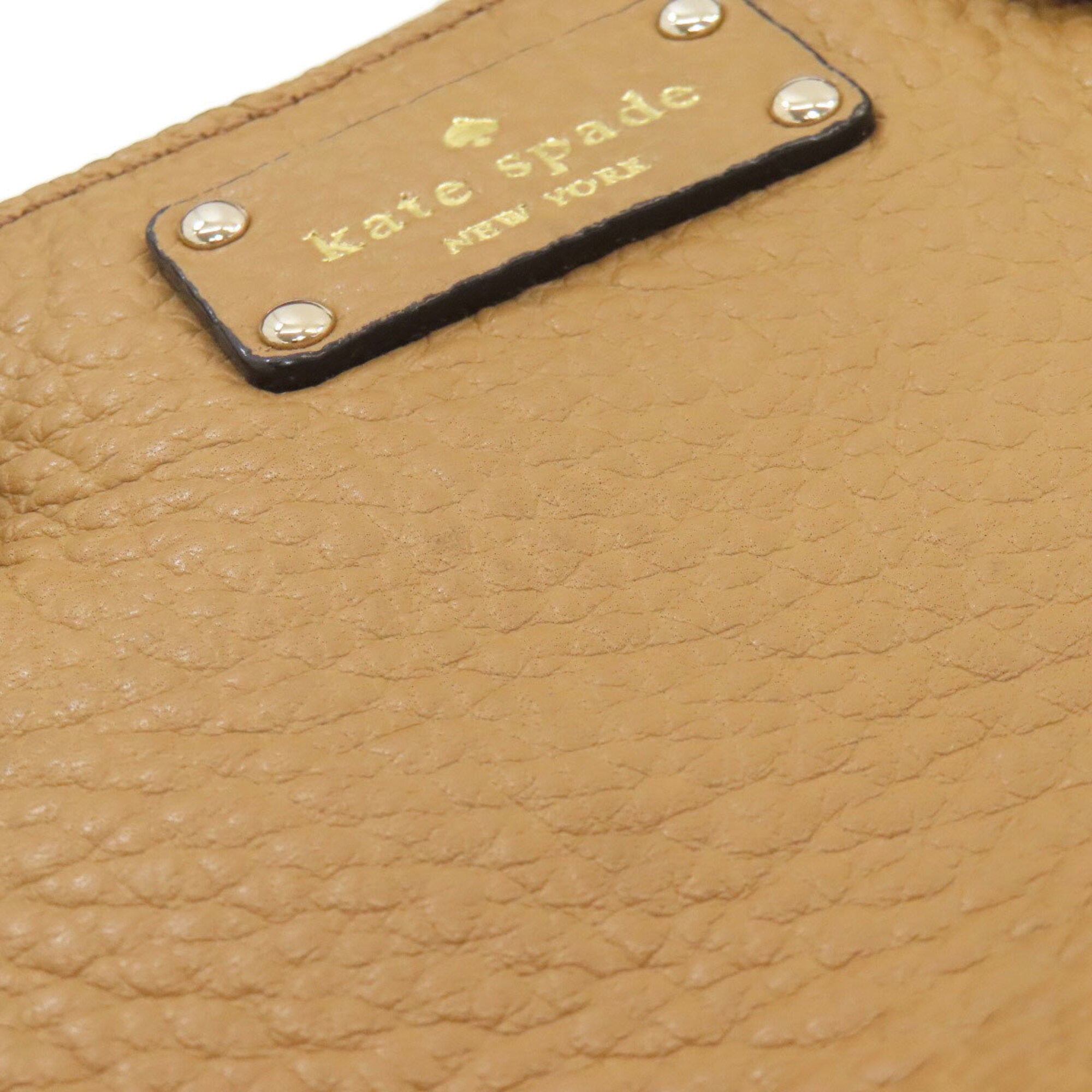 Kate Spade Black Brown Leather Handbag (Pre-Owned)