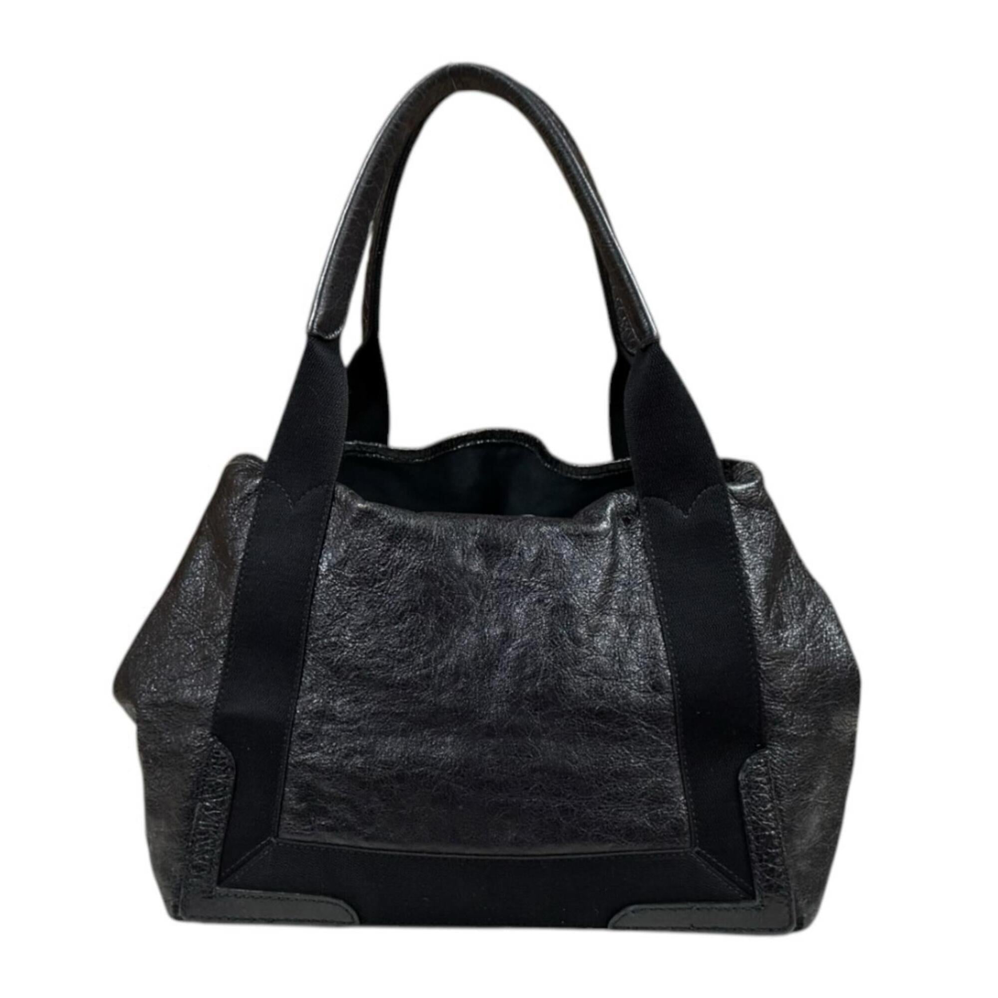 Balenciaga Black Leather Tote Bag (Pre-Owned)