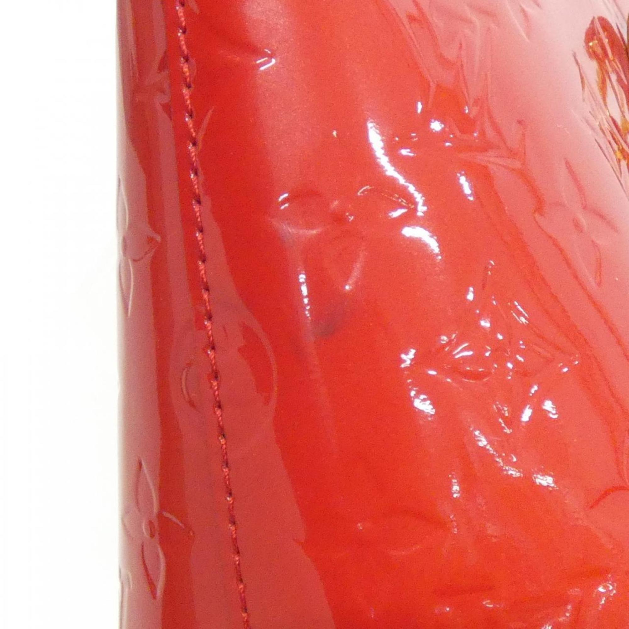 Louis Vuitton Cerise Red Color Leather Handbag (Pre-Owned)