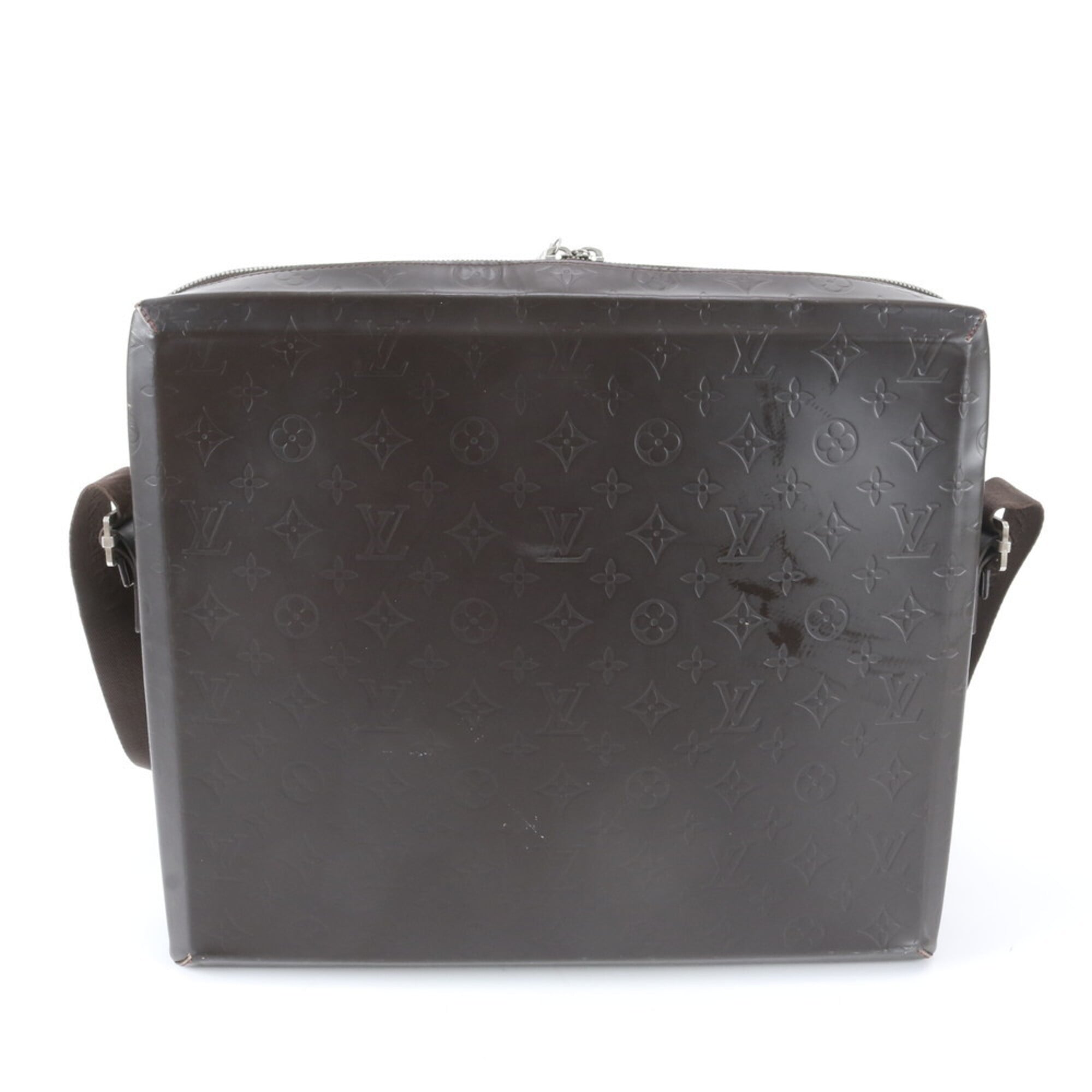 Louis Vuitton Monogram Glace Coffee Monogram Glacé Monogram Messenger Bag Shoulder Bag (Pre-Owned)