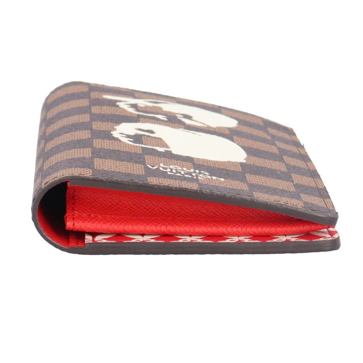Louis Vuitton Brown Damier Canvas Long Wallet (Bi-Fold) (Pre-Owned)