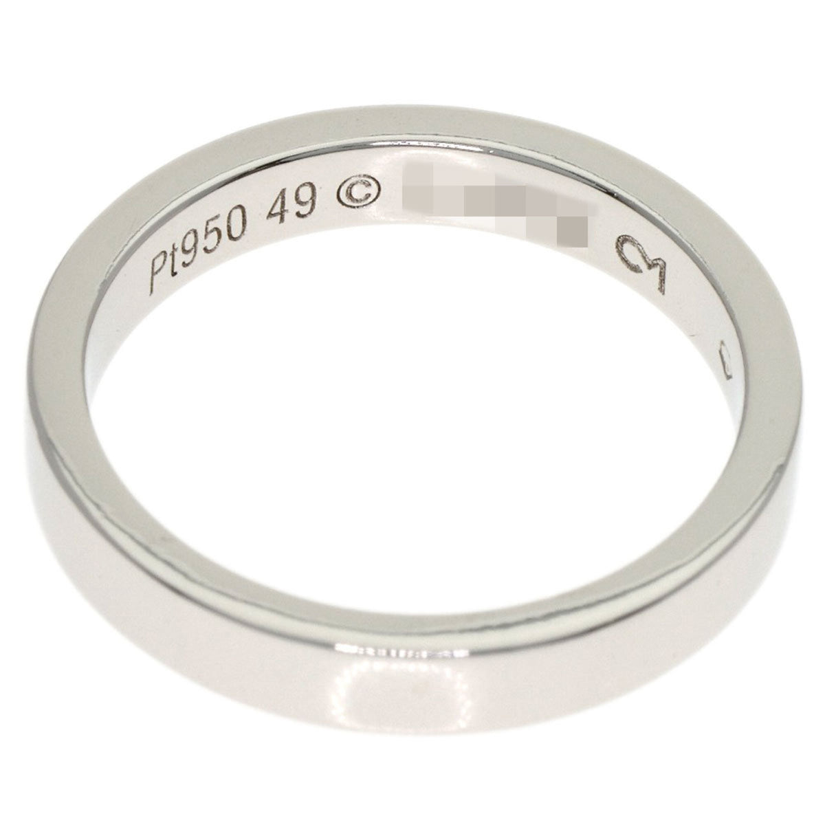 Cartier Platinum 950 Band Ring (Pre-Owned)