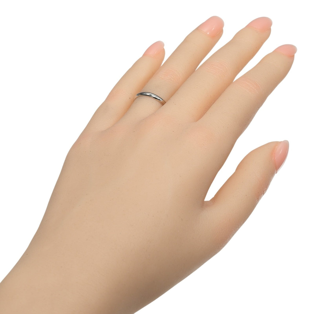 Cartier Platinum 950 Band Ring (Pre-Owned)