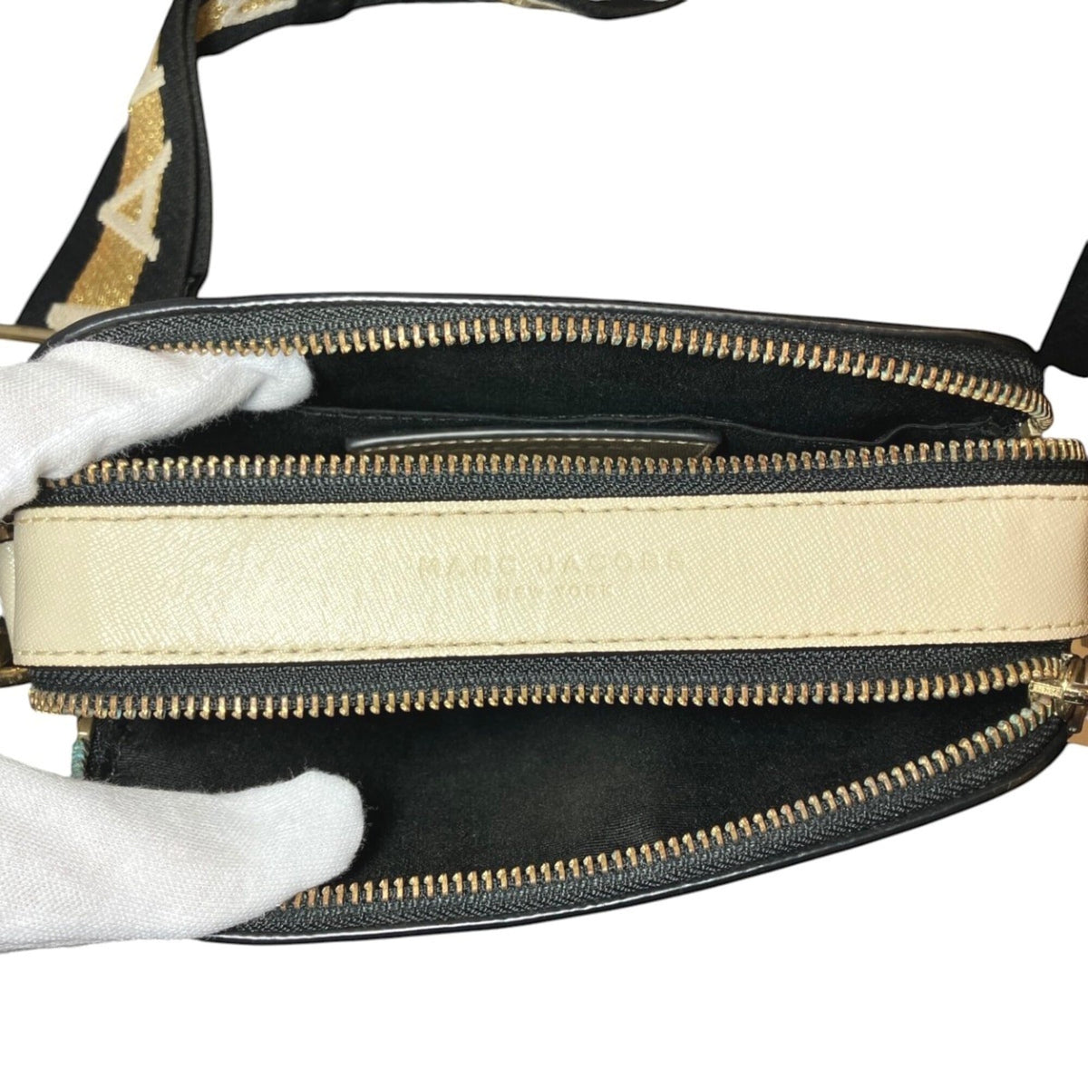 Marc Jacobs Beige Leather Shoulder Bag (Pre-Owned)