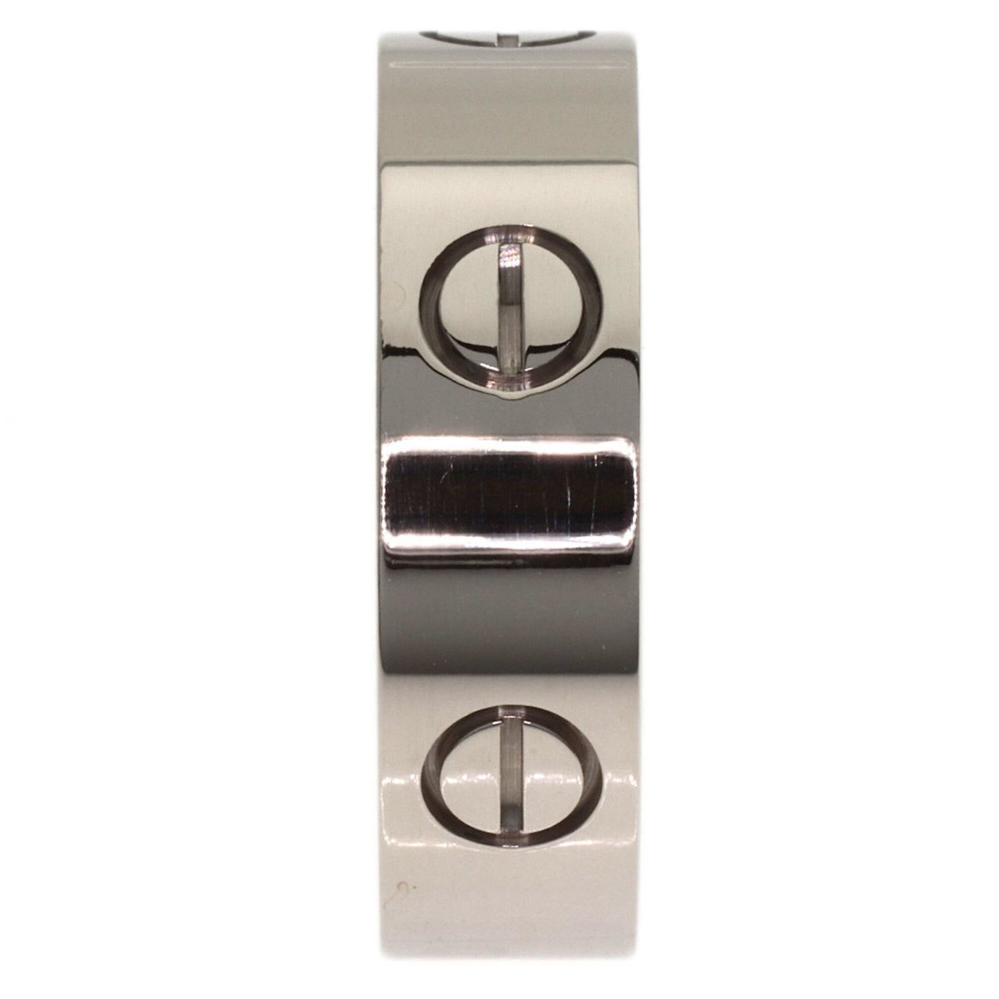 Cartier White Gold White Gold (18K) Band Ring (Pre-Owned)
