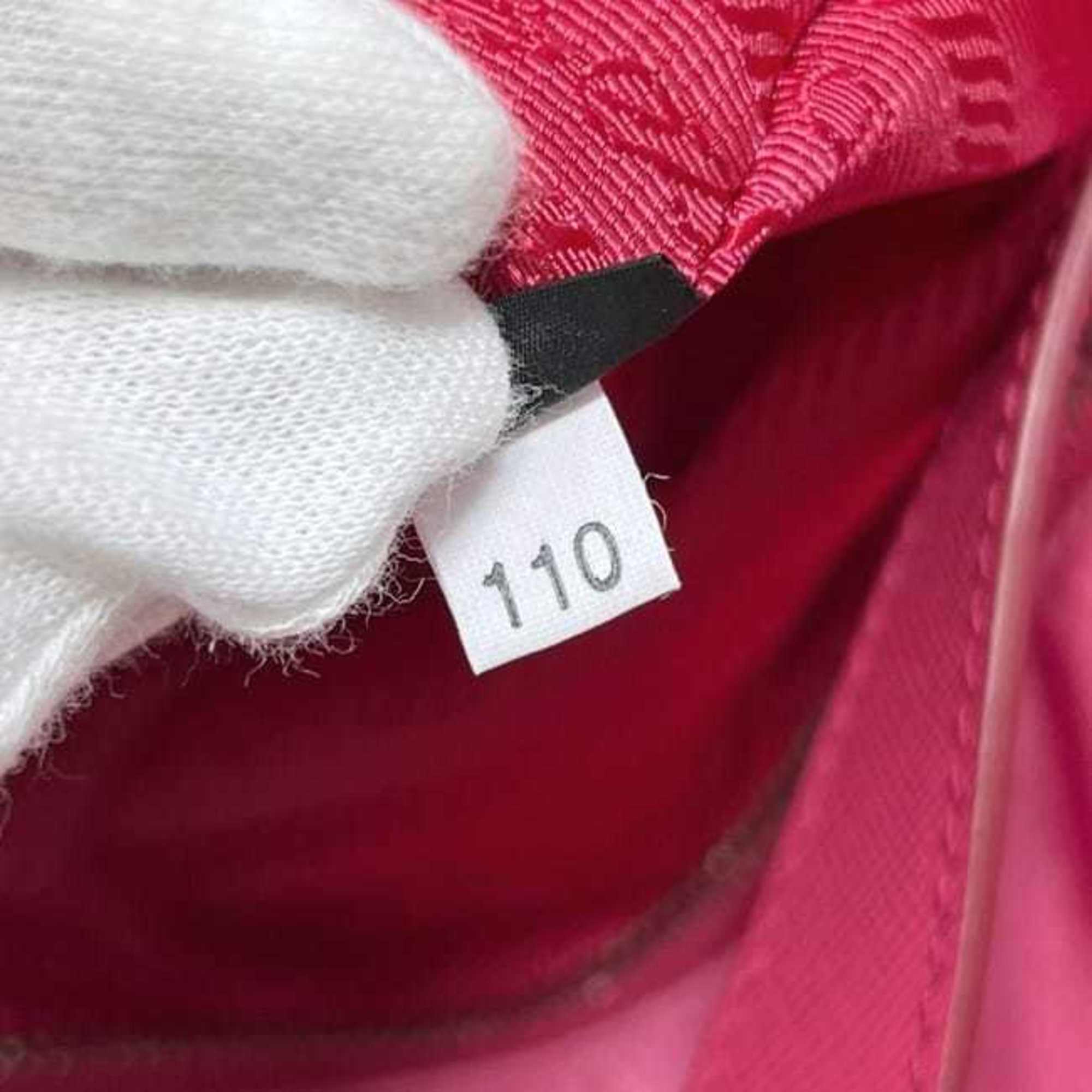 Prada Pink Nylon Saffiano Triangle Leather Tote Bag (Pre-Owned)
