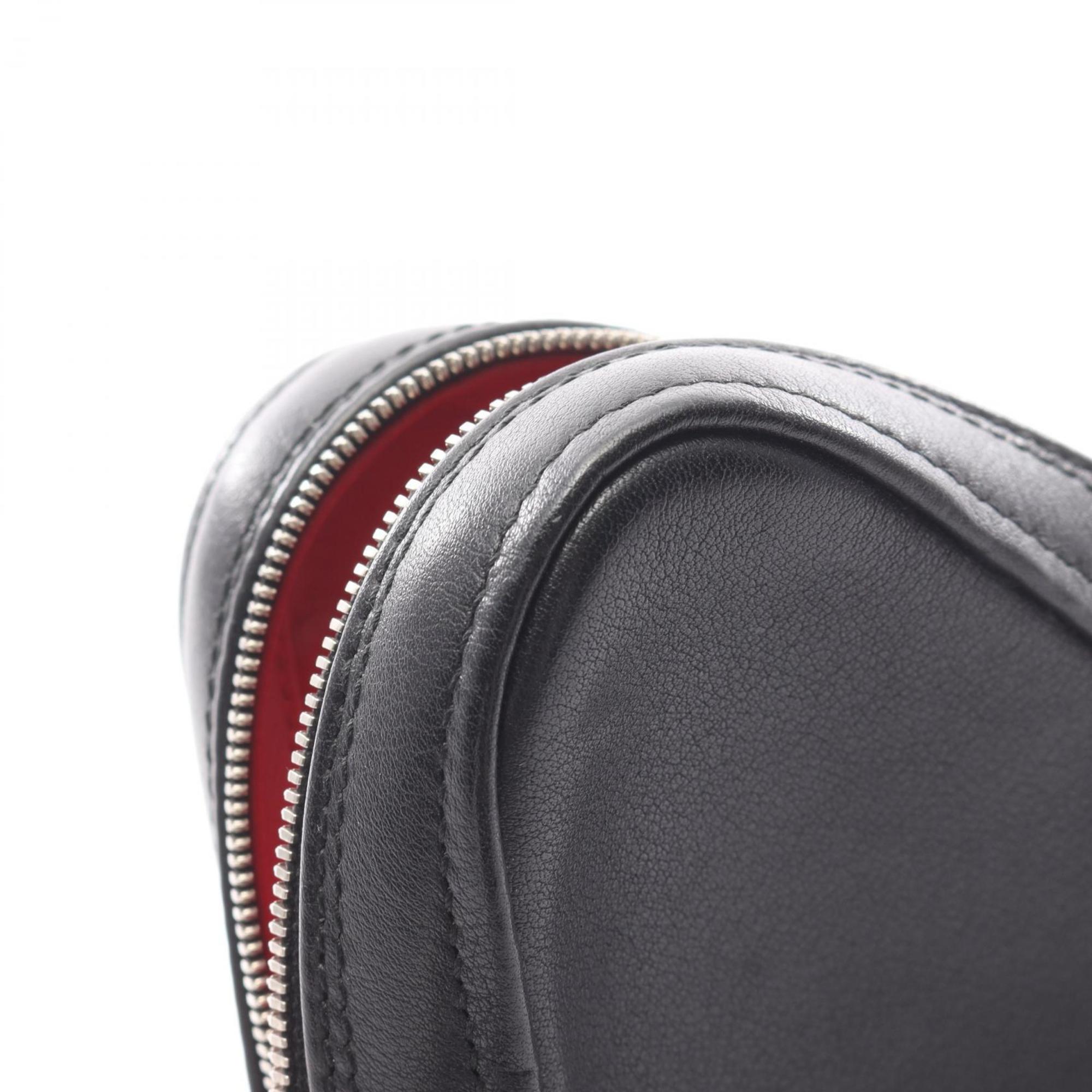 Balenciaga Black Leather Clutch Bag (Pre-Owned)