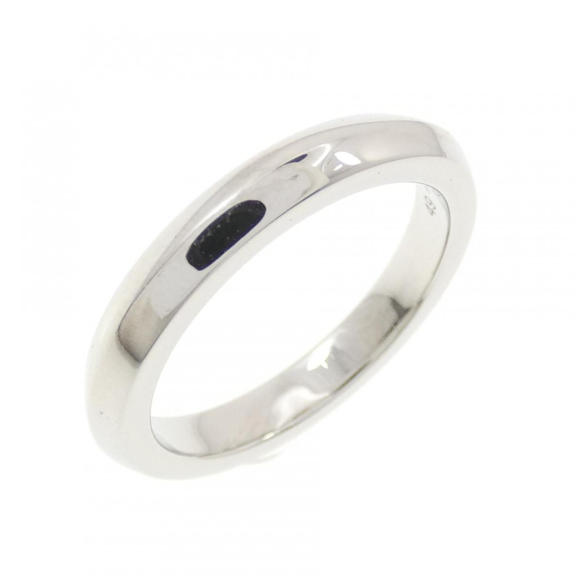 Bvlgari Platinum Platinum 950 Band Ring (Pre-Owned)