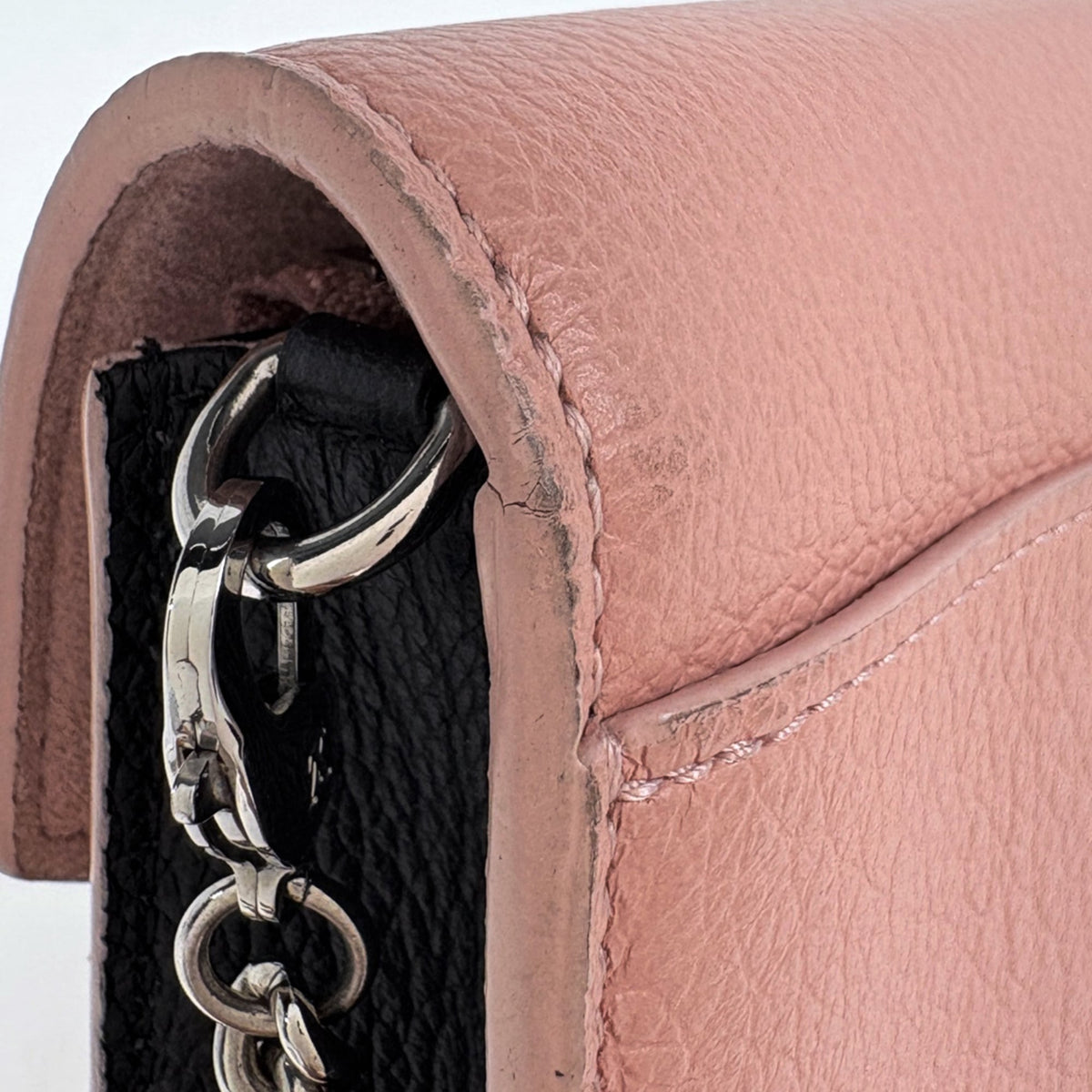 Louis Vuitton Monogram Rose Leather Shoulder Bag (Pre-Owned)