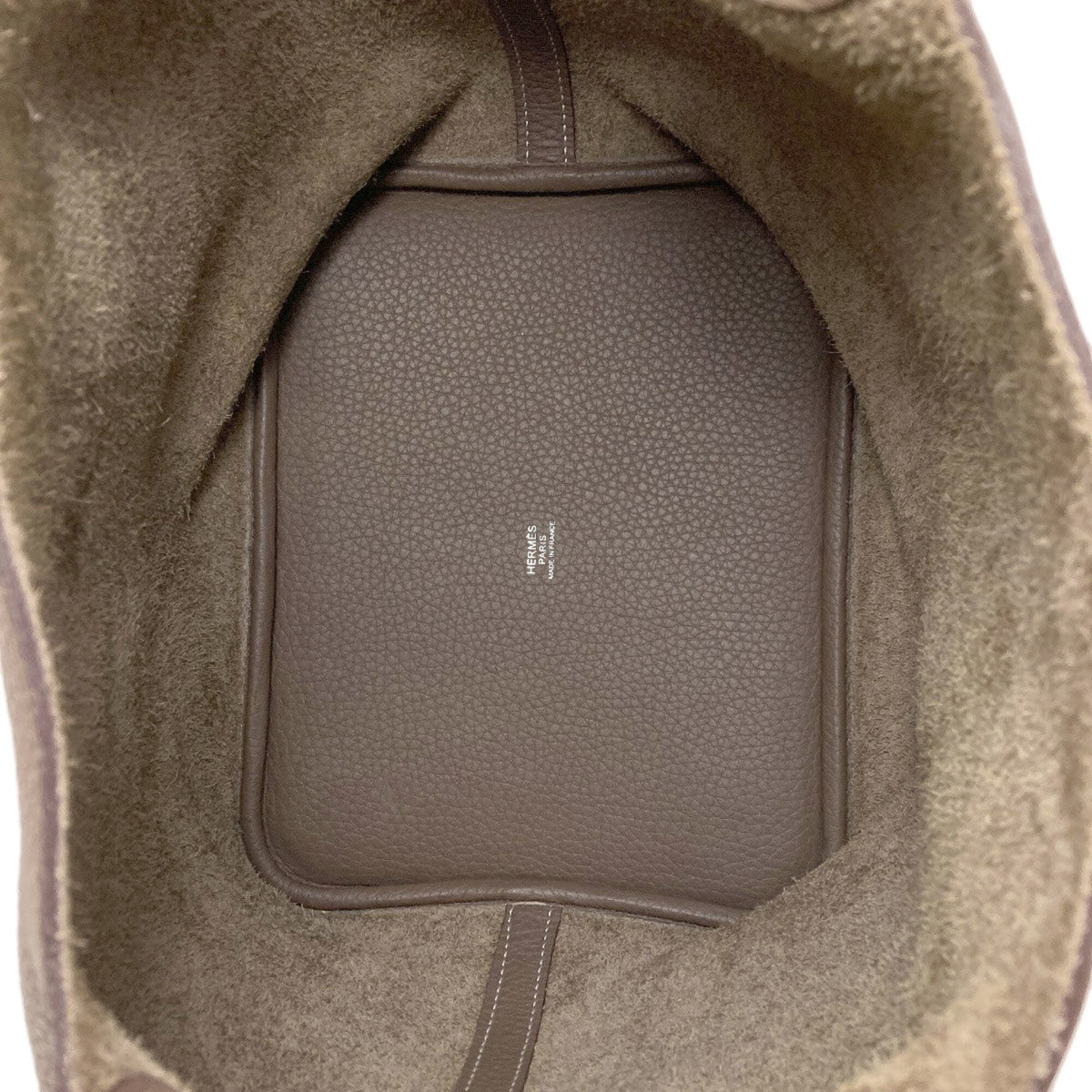 Hermes Picotin Etoupe Gray Handbag (Pre-Owned)