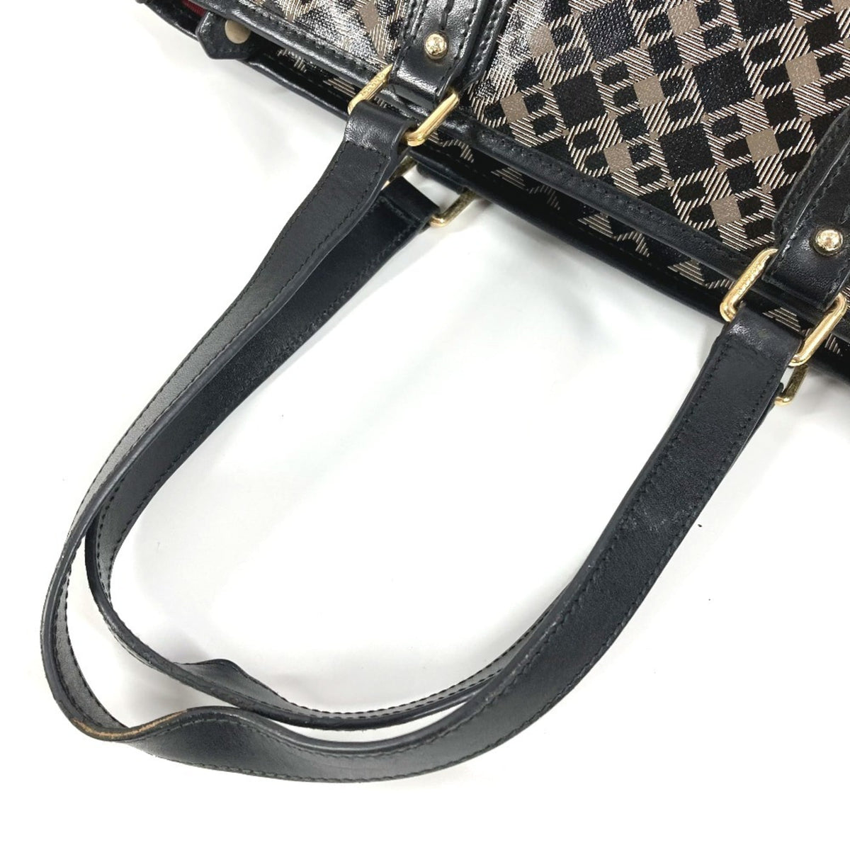 Bally Black Pvc Tote Bag (Pre-Owned)
