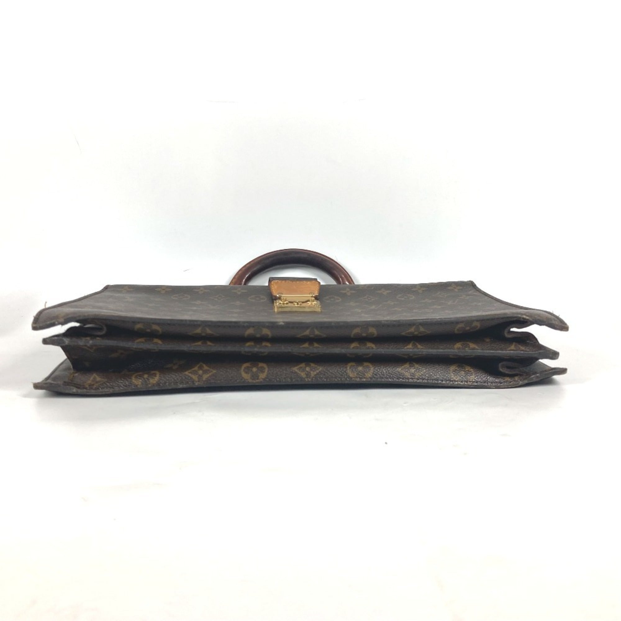 Louis Vuitton Brown Monogram Monogram Briefcase (Pre-Owned)