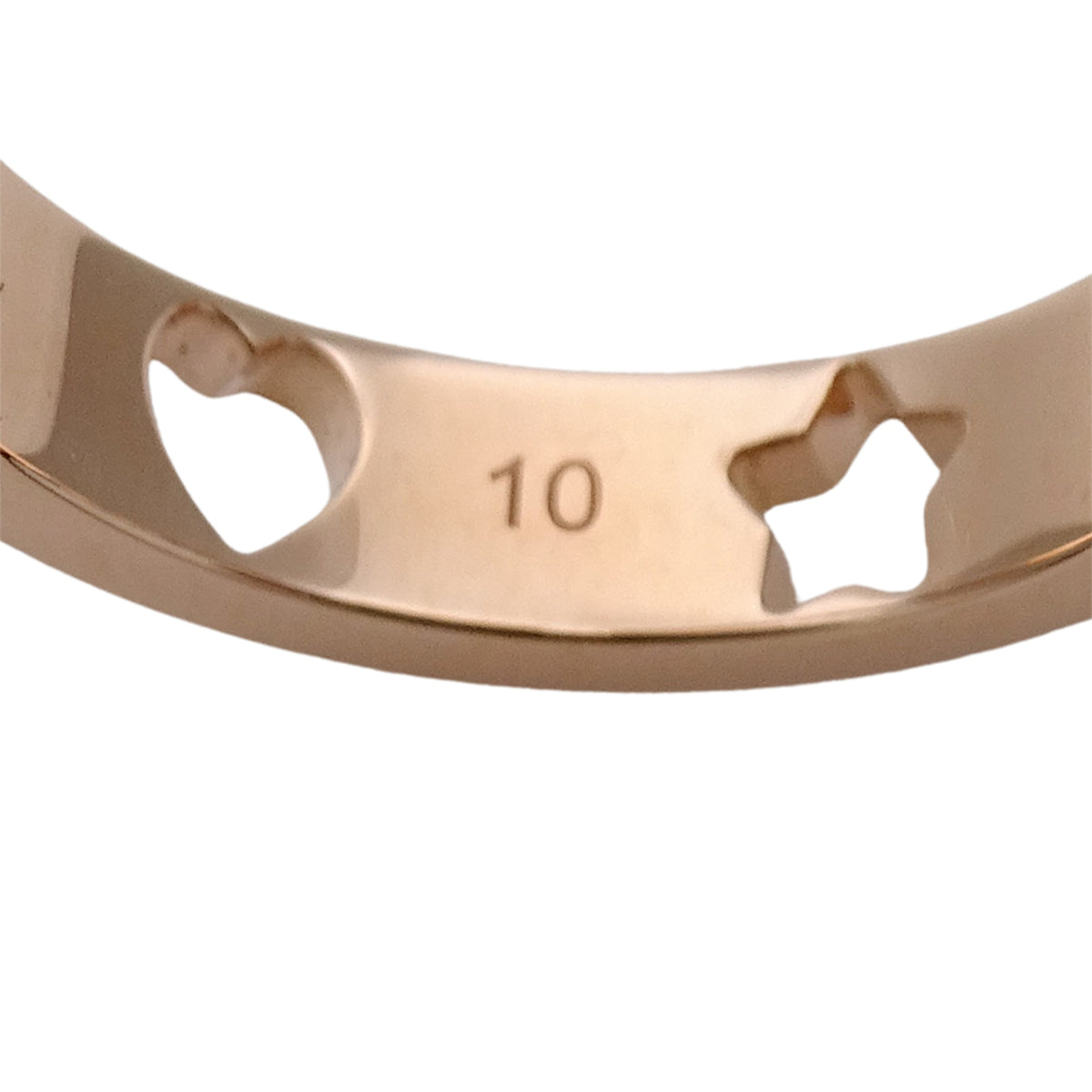 Gucci Pink Gold Pink Gold (18K) Band Ring (Pre-Owned)
