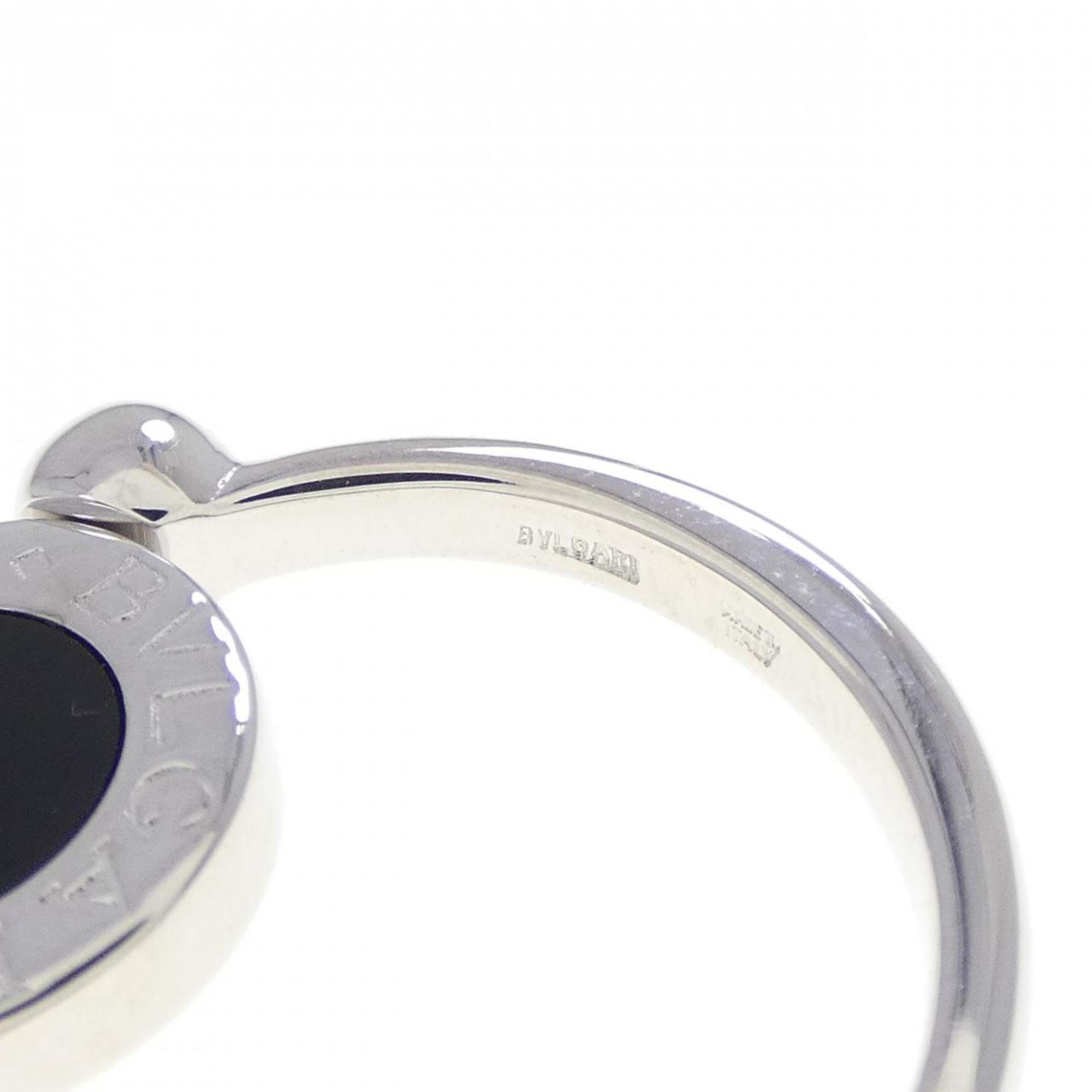 Bvlgari Bvlgari Bvlgari Yellow Gold (18K) White Gold (18K) Band Ring (Pre-Owned)
