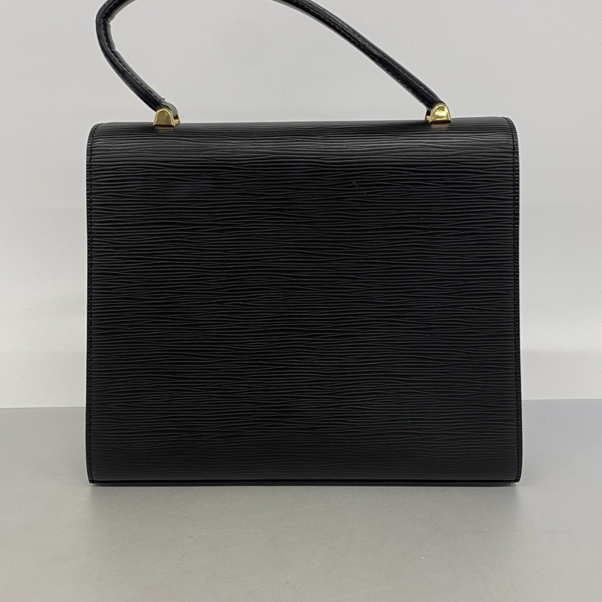 Louis Vuitton Noir Handbag (Pre-Owned)