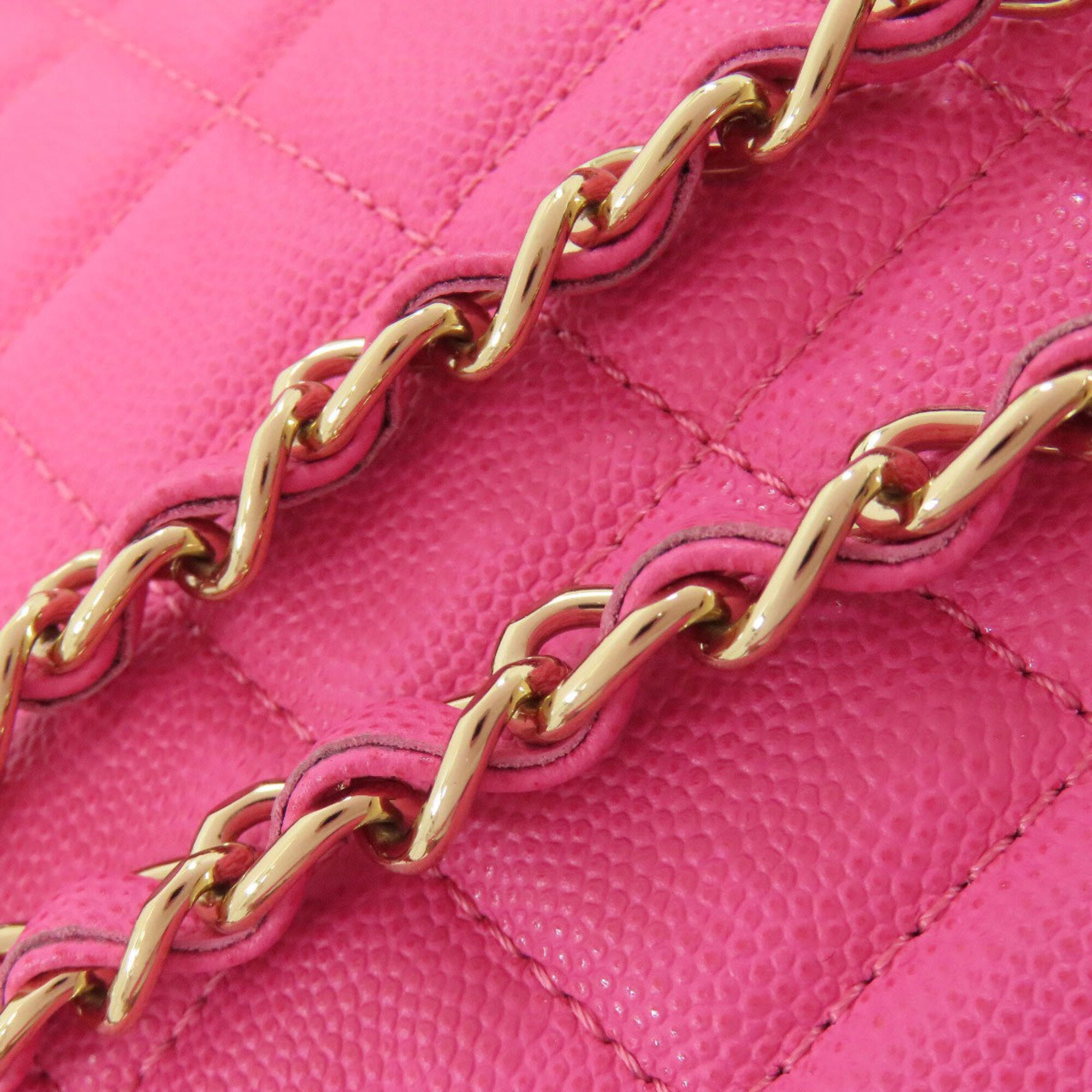 Chanel Pink Leather Backpack (Pre-Owned)