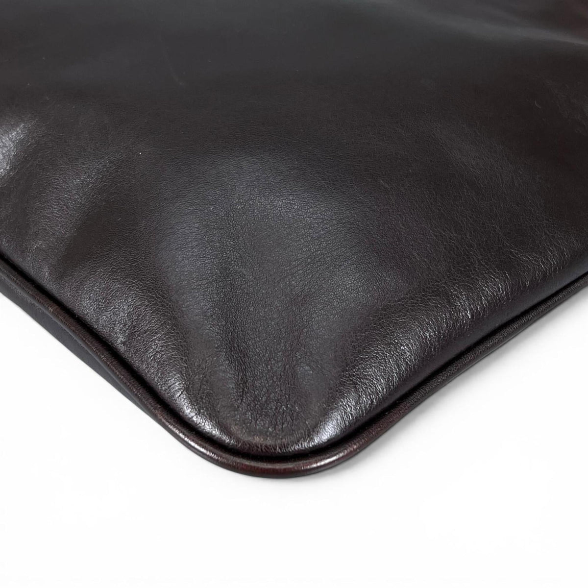 Bally Dark Brown Leather Shoulder Bag (Pre-Owned)