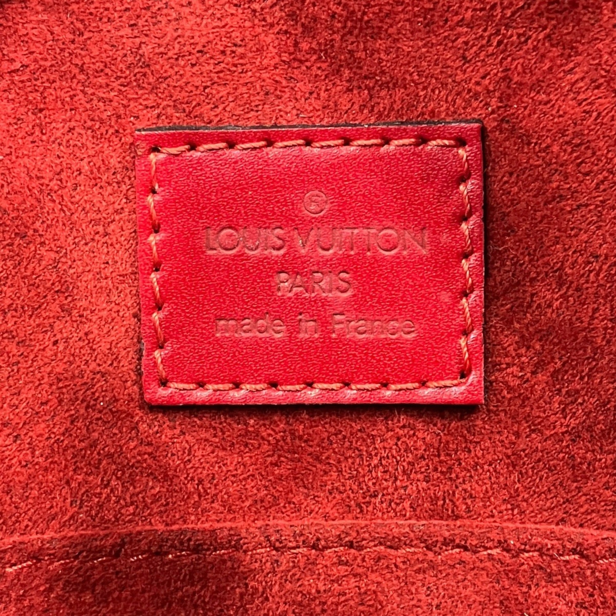 Louis Vuitton Epi Red Color Epi Leather Handbag (Pre-Owned)