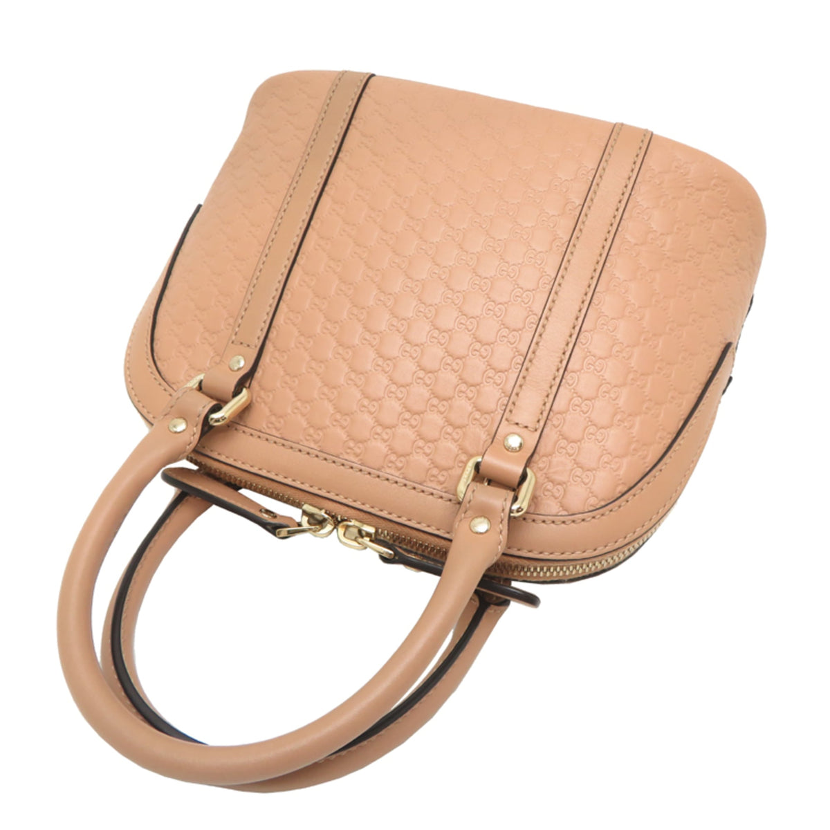 Gucci Beige Leather Handbag (Pre-Owned)