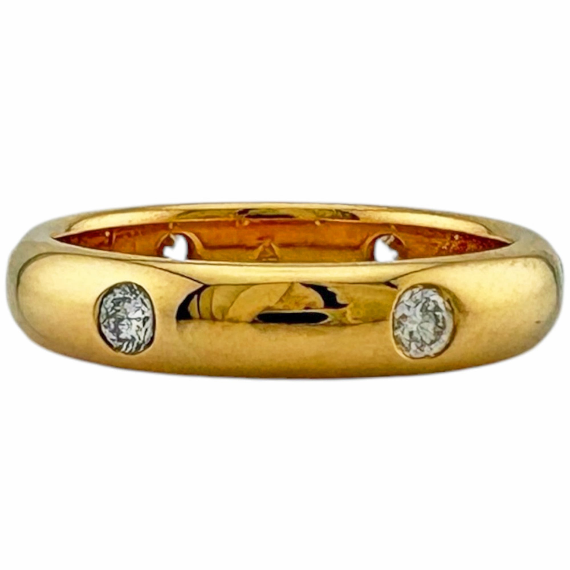 Cartier Gold Yellow Gold (18K) Band Ring (Pre-Owned)