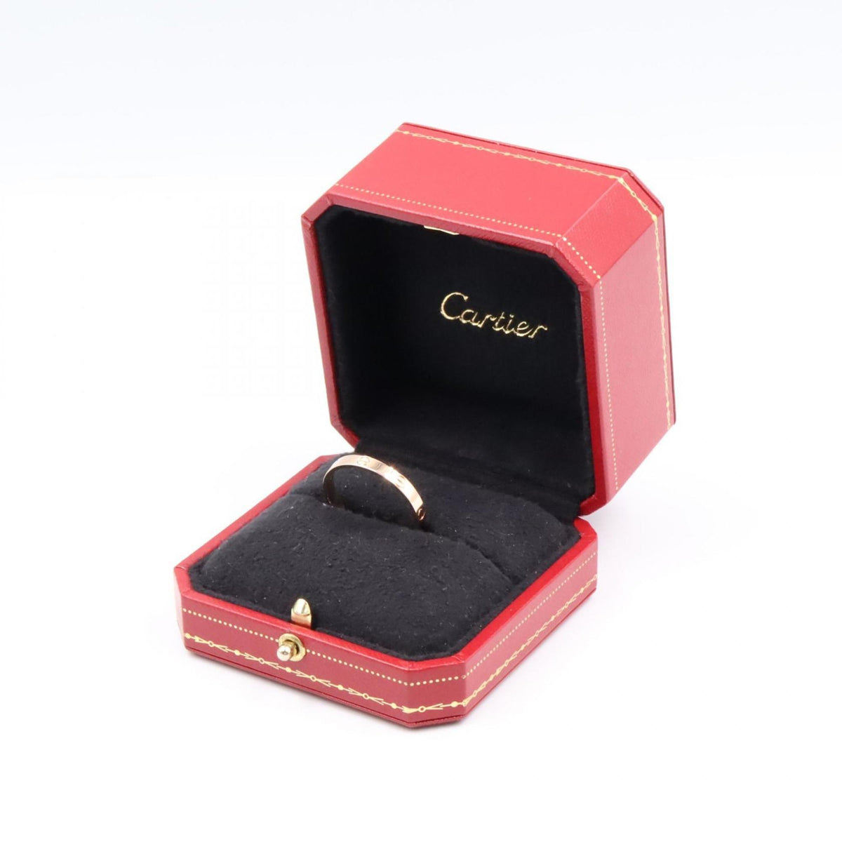 Cartier Gold Pink Gold (18K) Band Ring (Pre-Owned)