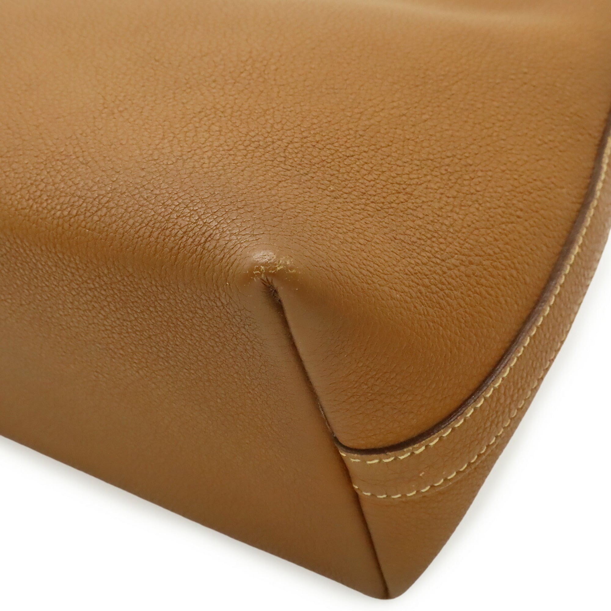 Hermes Berlingo Brown Epsom Leather Shoulder Bag (Pre-Owned)
