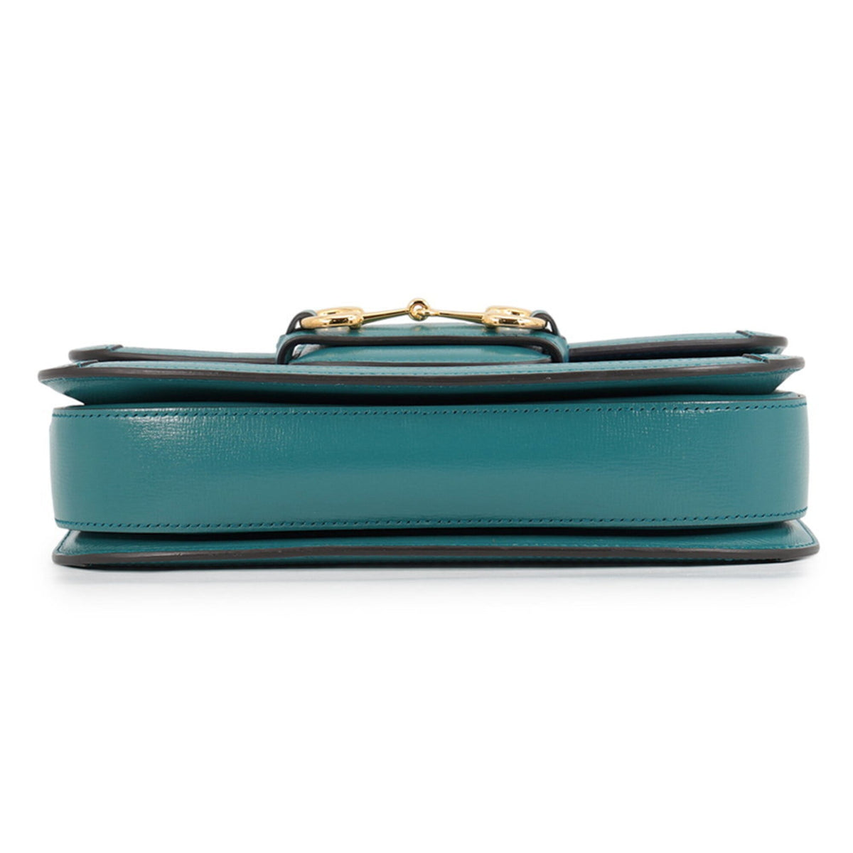 Gucci Blue Leather Handbag Shoulder Bag (Pre-Owned)