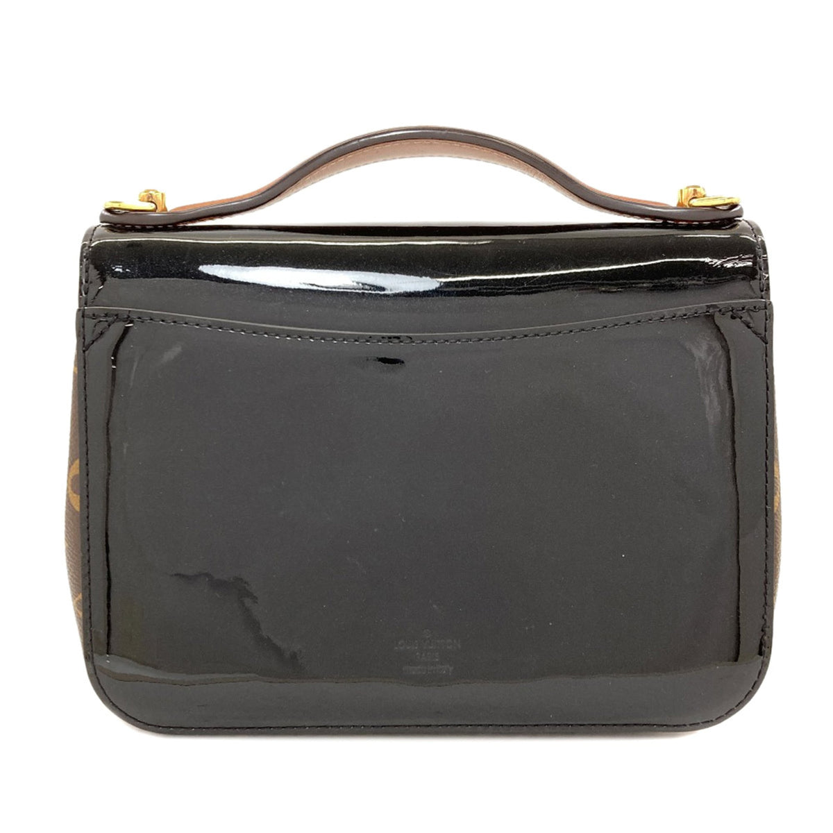 Louis Vuitton Black Cherry Vernis Handbag (Pre-Owned)