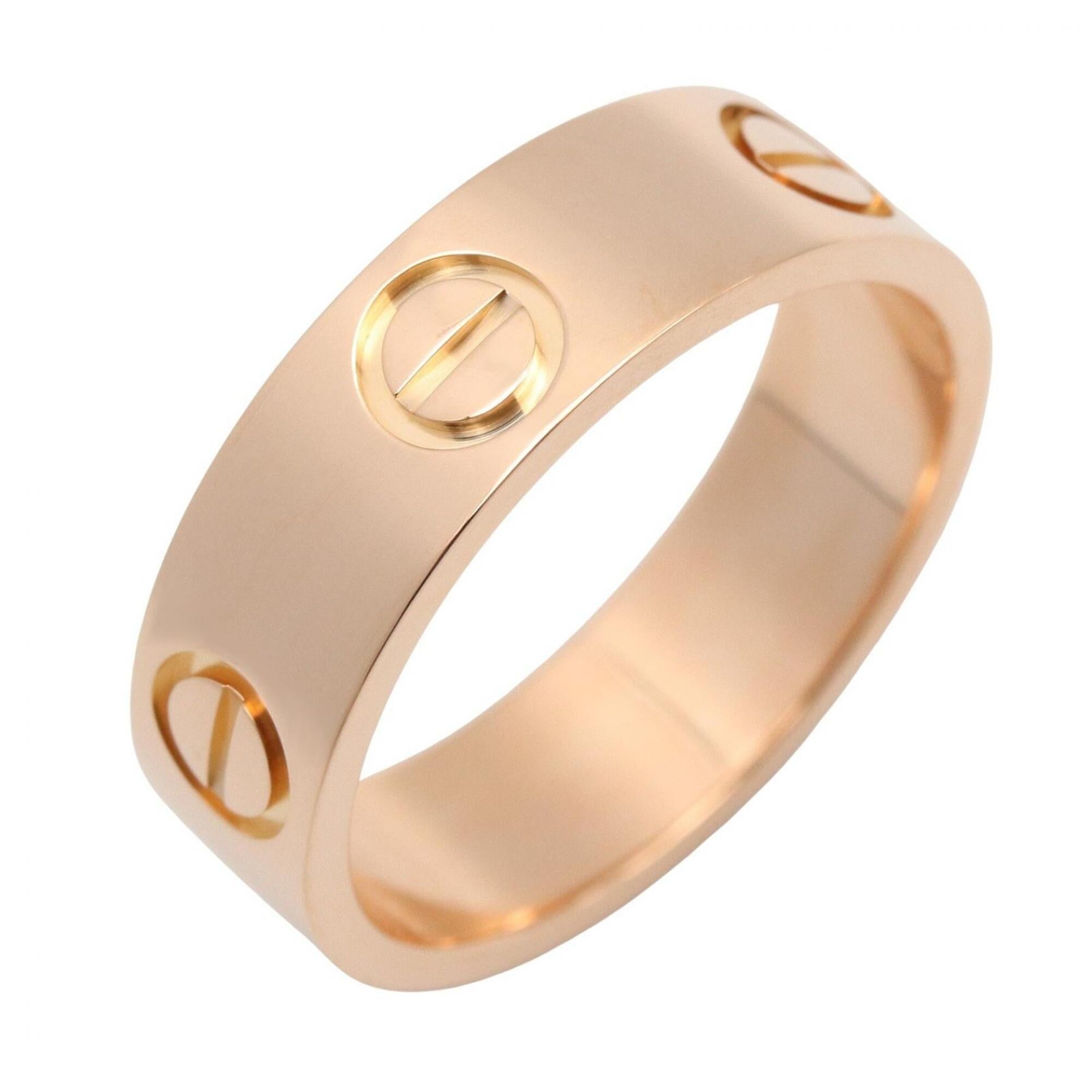 Cartier Pink Gold Pink Gold (18K) Band Ring (Pre-Owned)