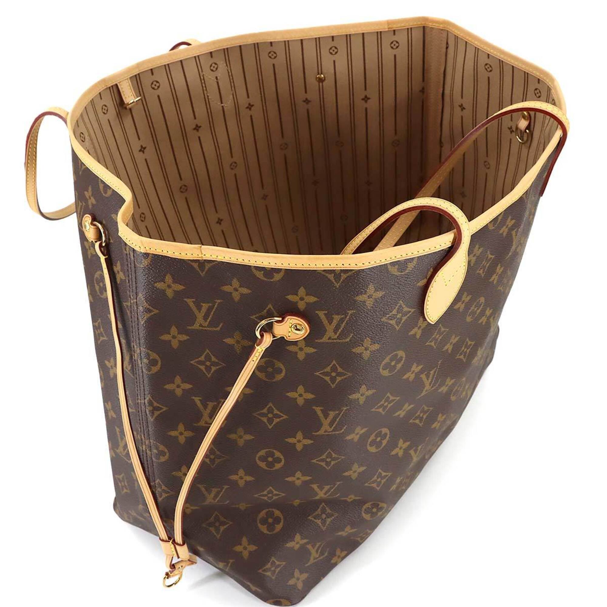 Louis Vuitton Beige Monogram Monogram Canvas Tote Bag (Pre-Owned)