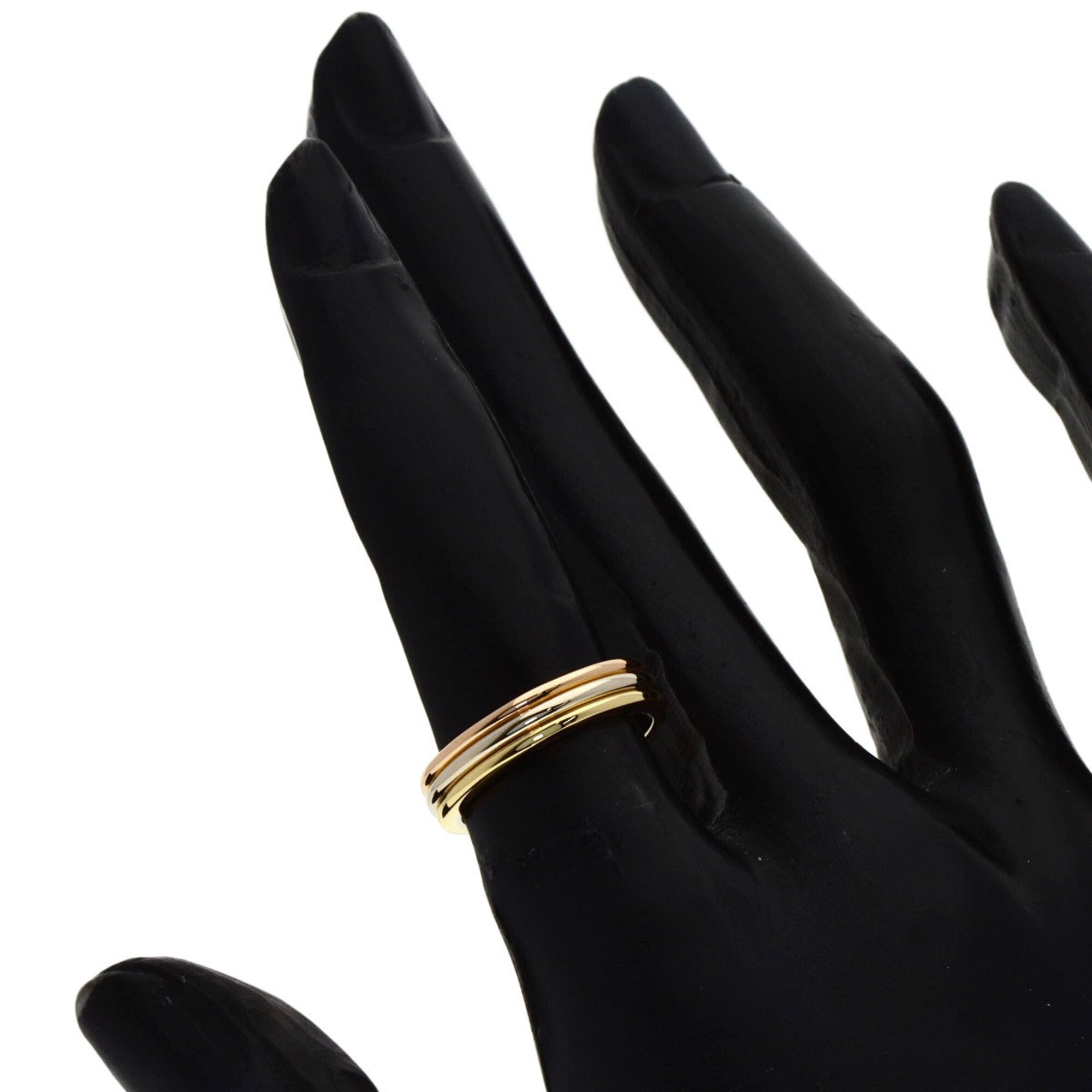 Cartier Yellow Gold (18K) Pink Gold (18K) White Gold (18K) Band Ring (Pre-Owned)