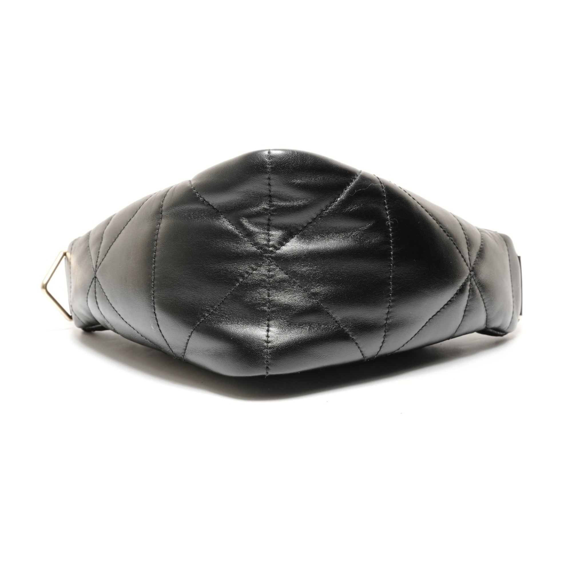 Prada Black Nappa Leather Shoulder Bag (Pre-Owned)