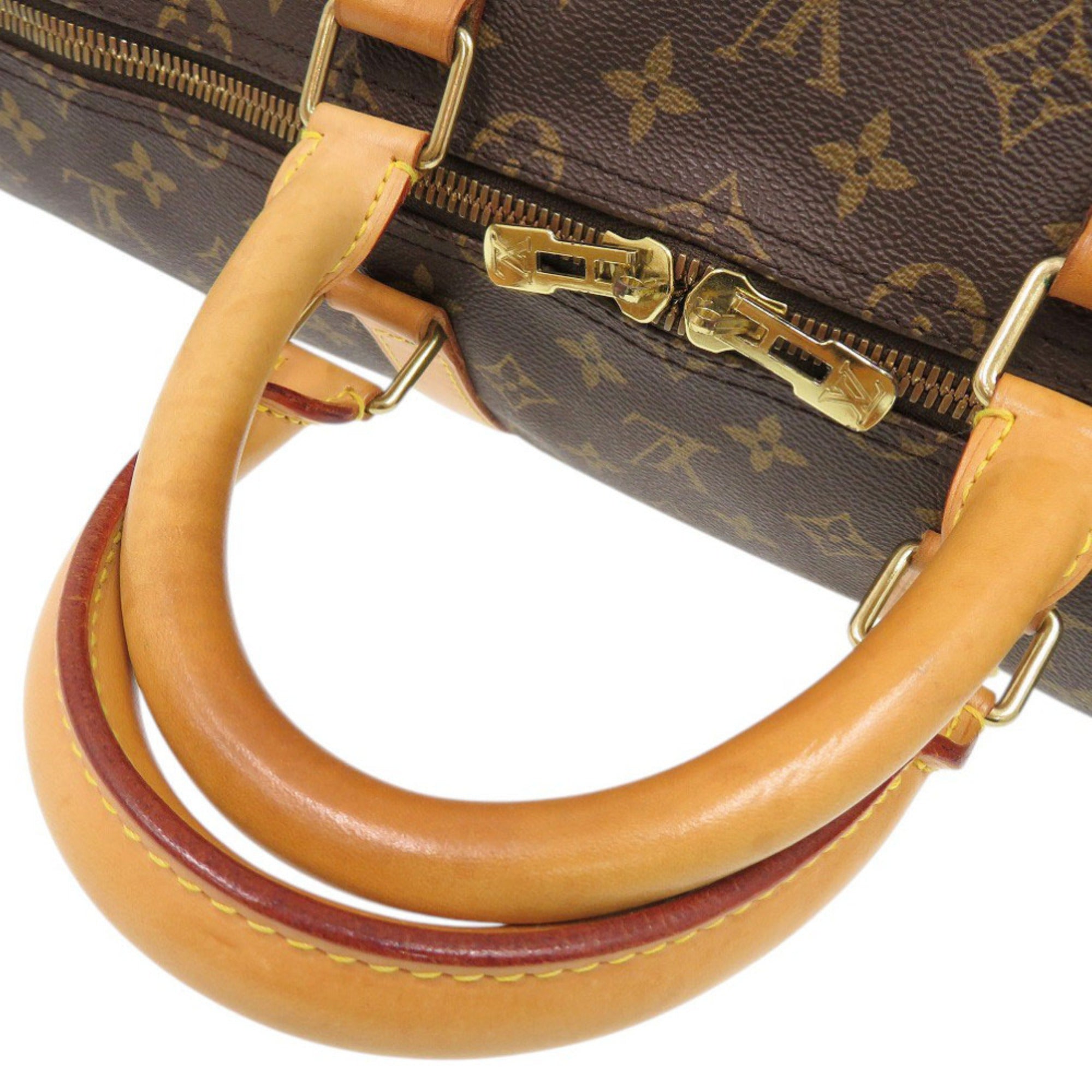 Louis Vuitton Brown Monogram Monogram Boston Bag (Pre-Owned)