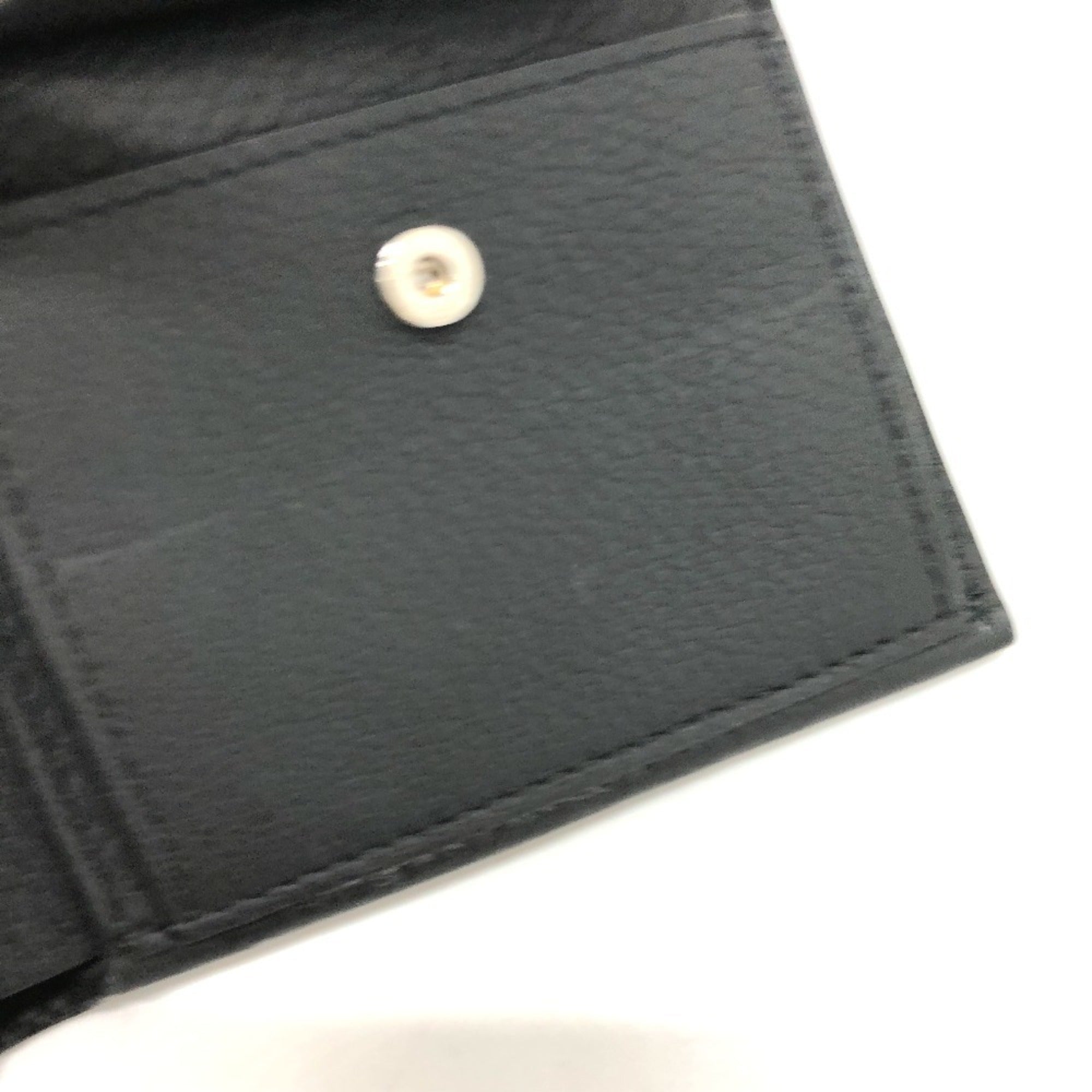 Burberry Black Leather Wallet (Bi-Fold) (Pre-Owned)