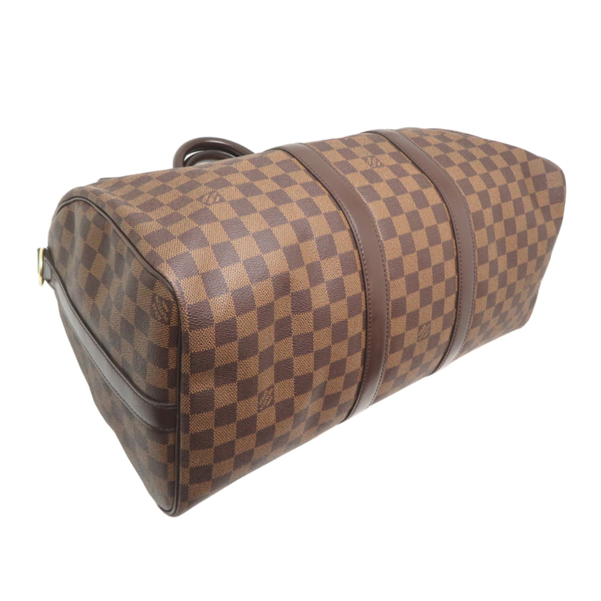 Louis Vuitton Brown Damier Canvas Boston Bag (Pre-Owned)