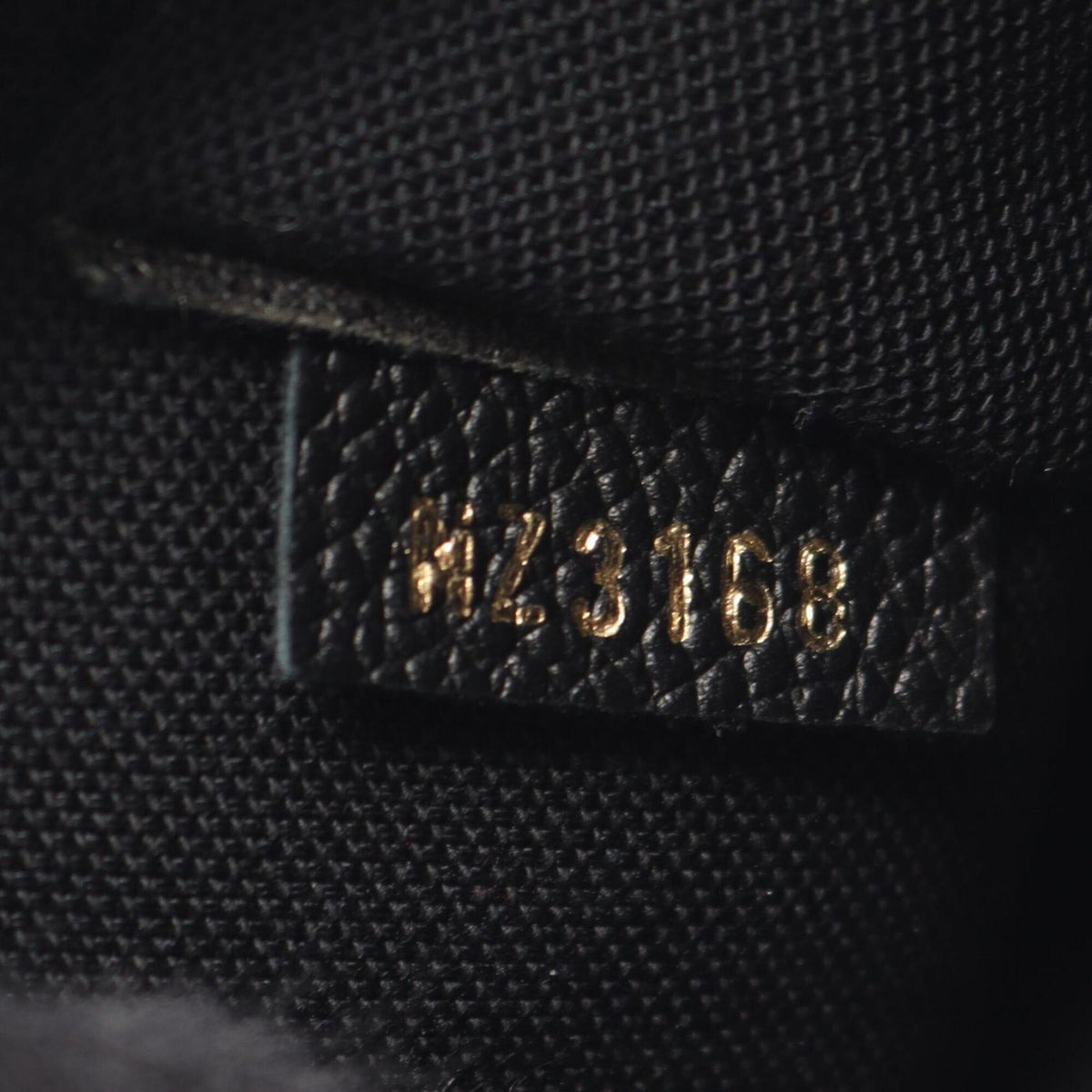 Louis Vuitton Black Noir Monogram Empreinte Handbag Pochette Pouch Shoulder Bag (Pre-Owned)