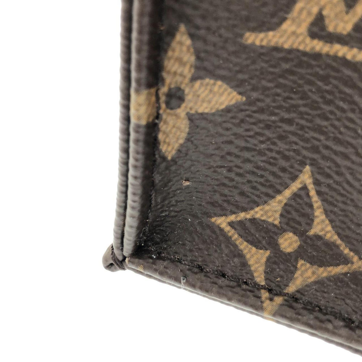 Louis Vuitton Marron Monogram Coated Canvas Handbag (Pre-Owned)