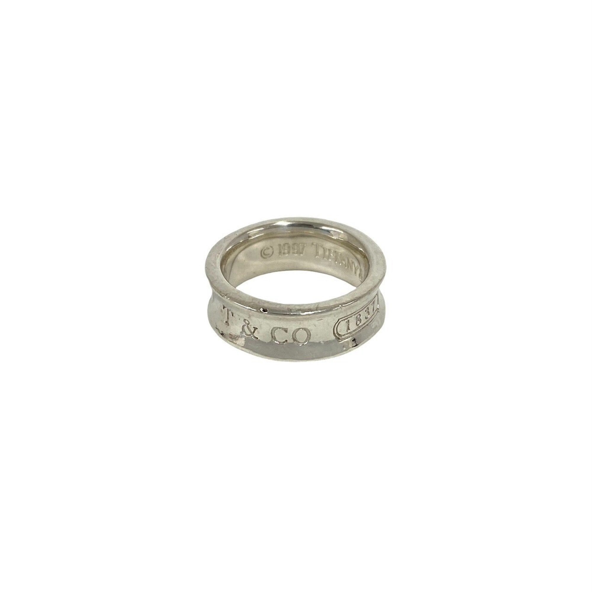 Tiffany Silver Silver 925 Band Ring (Pre-Owned)