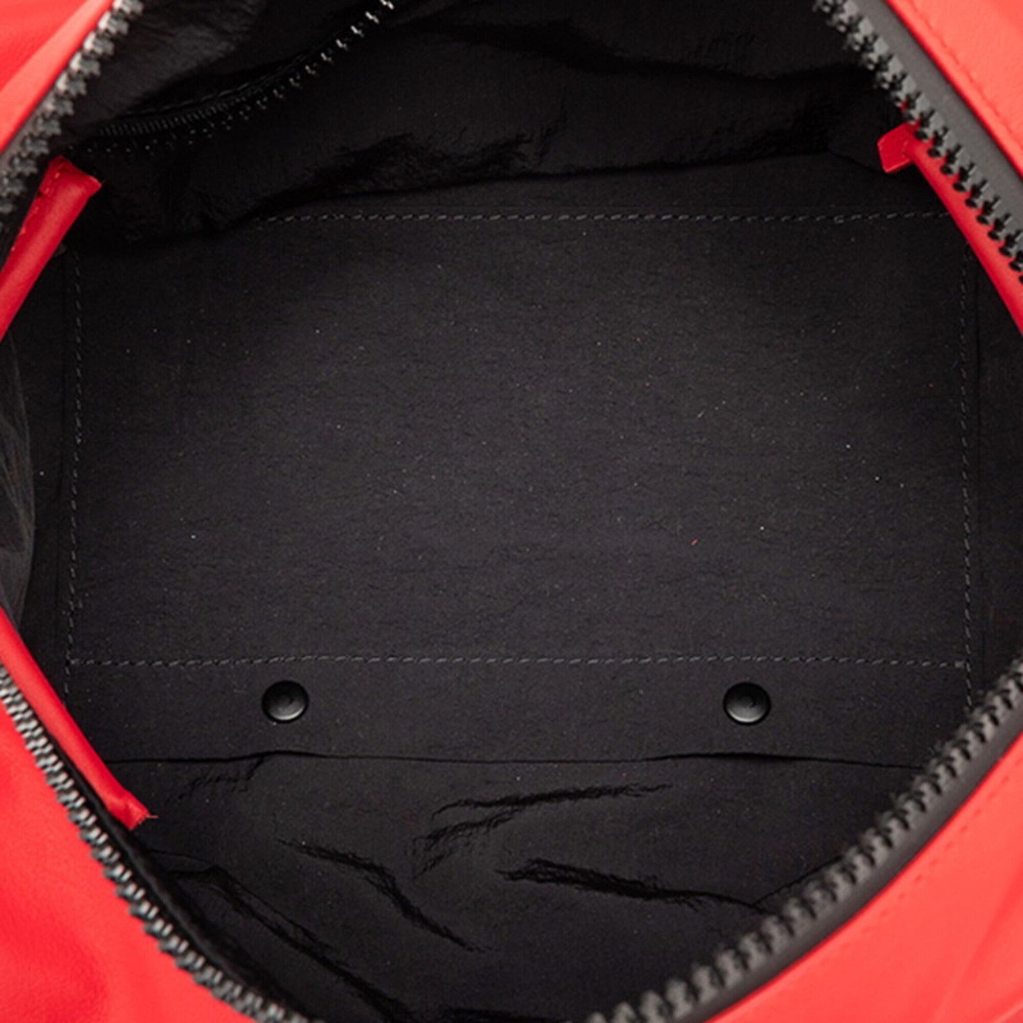 Bottega Veneta Red Color Leather Pouch (Pre-Owned)